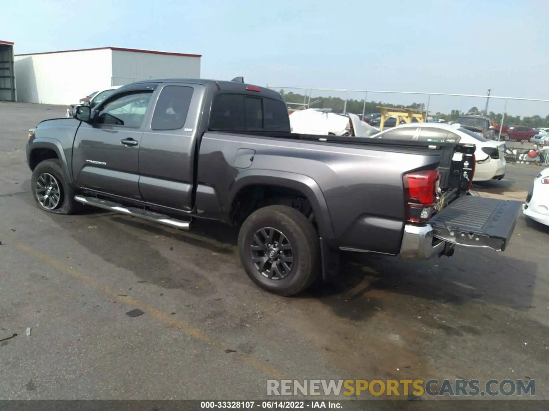 3 Photograph of a damaged car 3TYRZ5CN2MT006410 TOYOTA TACOMA 2WD 2021