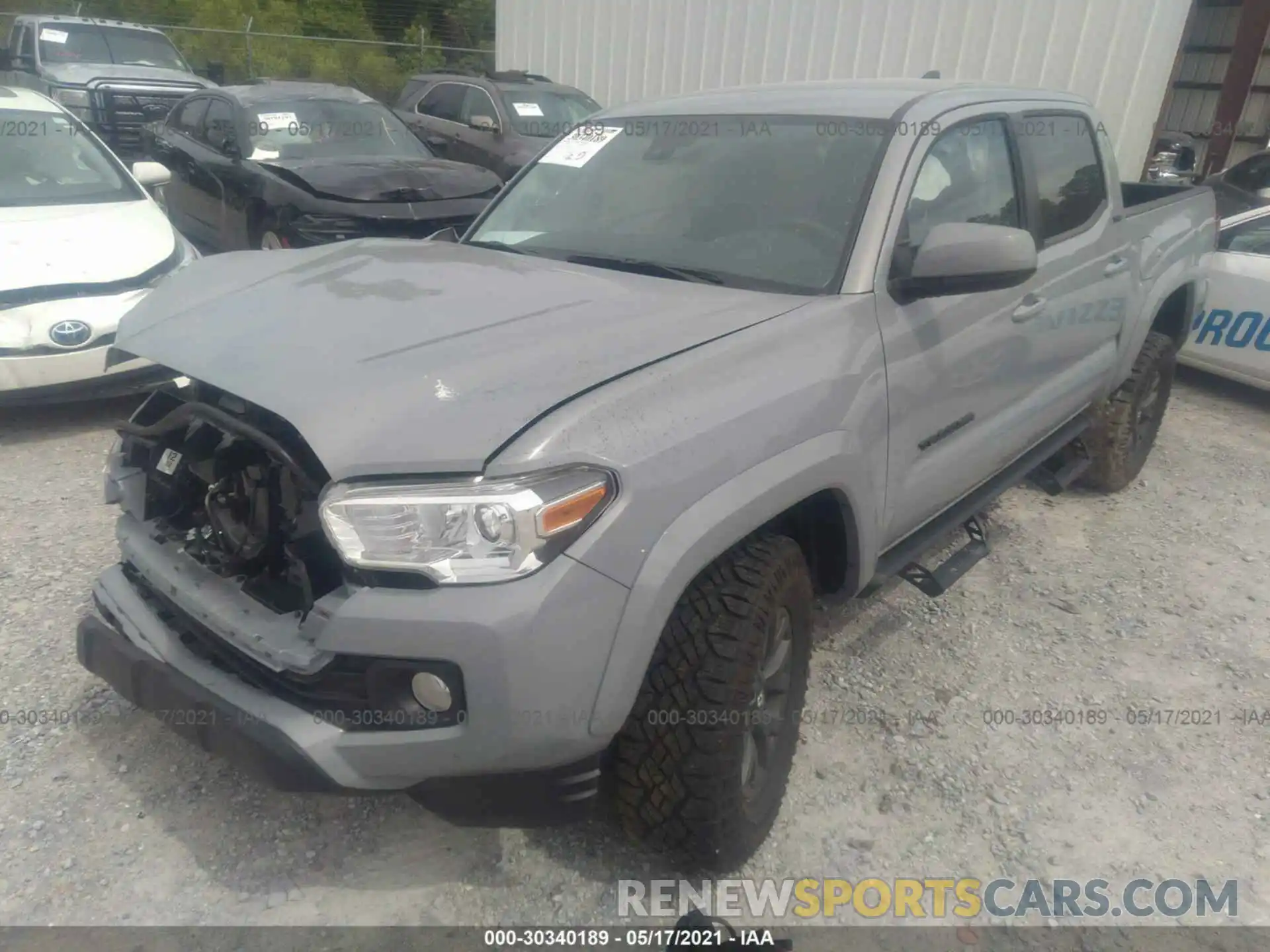 2 Photograph of a damaged car 5TFAX5GN0MX188997 TOYOTA TACOMA 2WD 2021