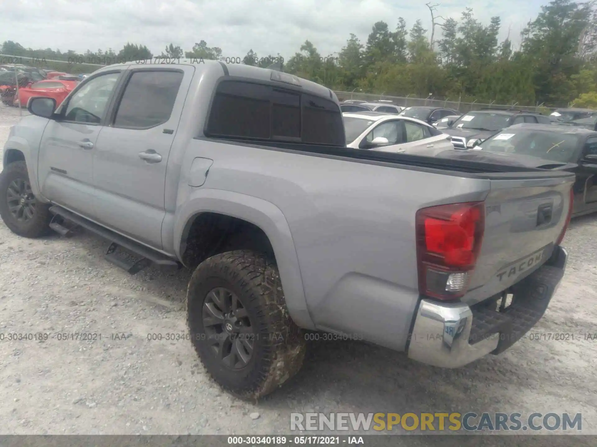 3 Photograph of a damaged car 5TFAX5GN0MX188997 TOYOTA TACOMA 2WD 2021