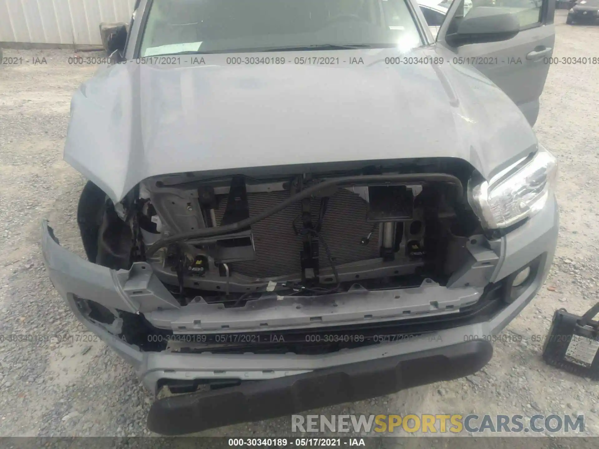 6 Photograph of a damaged car 5TFAX5GN0MX188997 TOYOTA TACOMA 2WD 2021