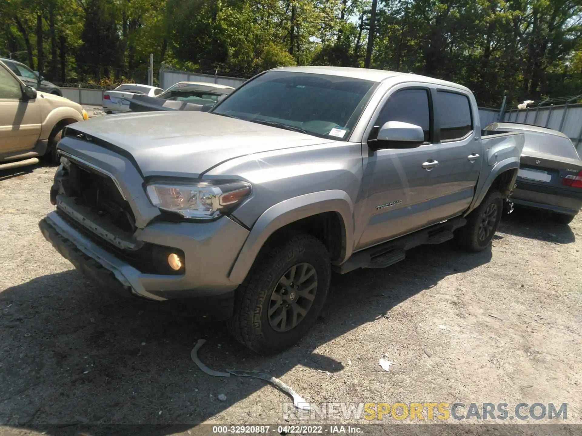 2 Photograph of a damaged car 5TFAX5GN0MX189504 TOYOTA TACOMA 2WD 2021