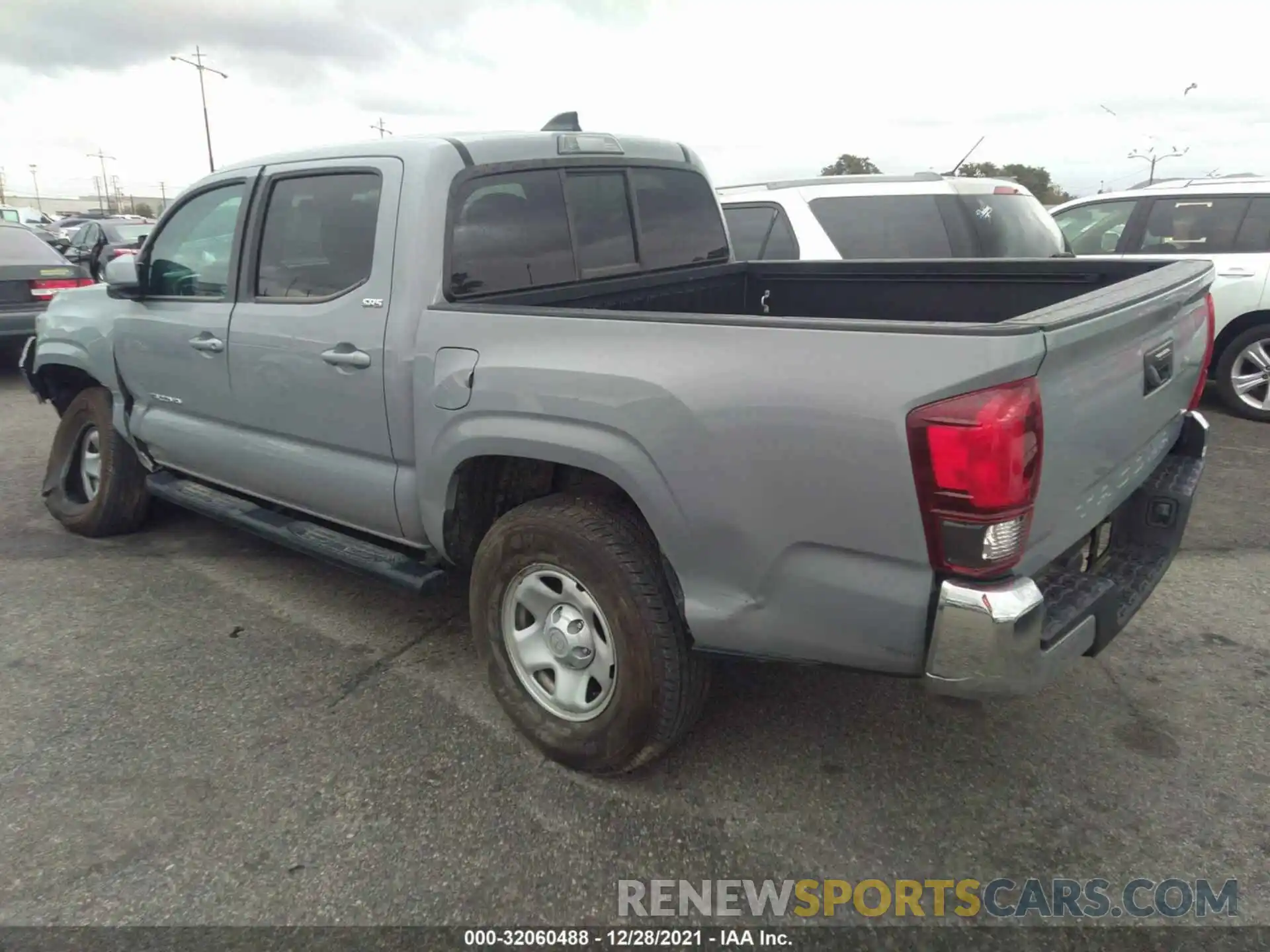 3 Photograph of a damaged car 5TFAX5GN0MX189518 TOYOTA TACOMA 2WD 2021