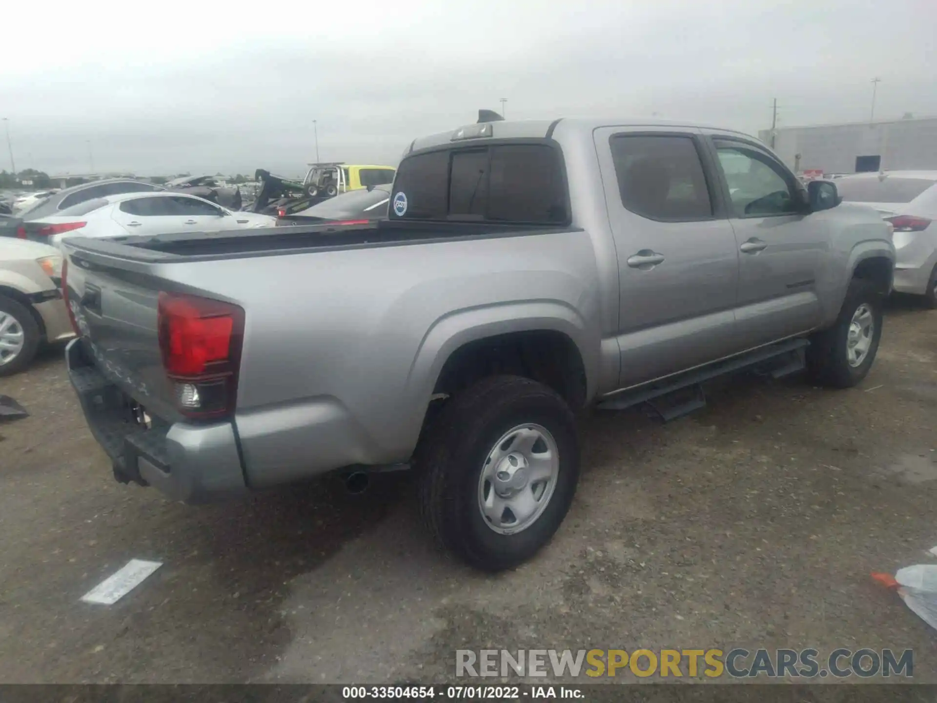 4 Photograph of a damaged car 5TFAX5GN0MX193505 TOYOTA TACOMA 2WD 2021