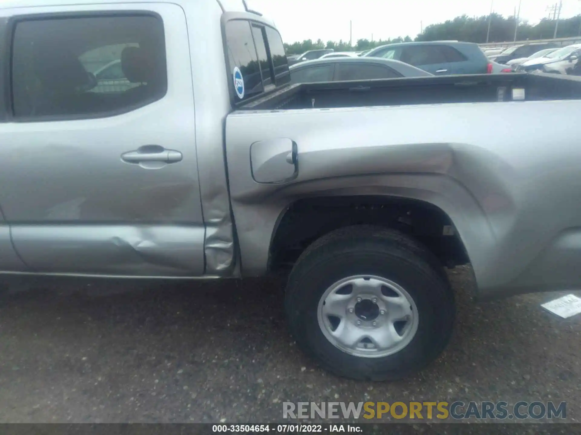 6 Photograph of a damaged car 5TFAX5GN0MX193505 TOYOTA TACOMA 2WD 2021