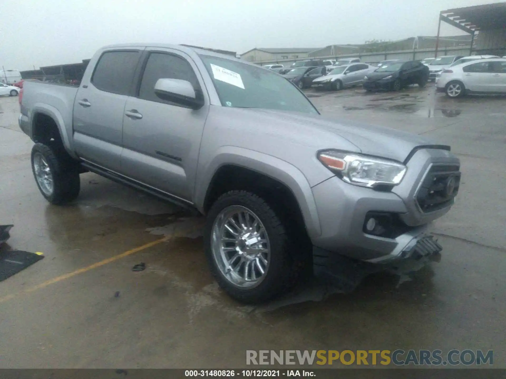 1 Photograph of a damaged car 5TFAX5GN0Mx191740 TOYOTA TACOMA 2WD 2021