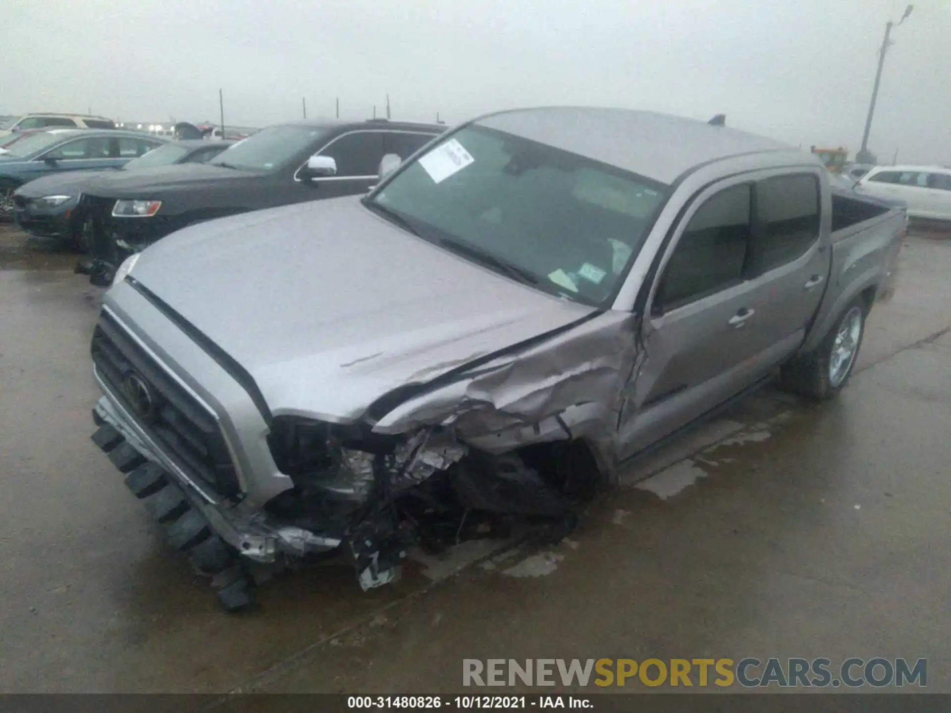 2 Photograph of a damaged car 5TFAX5GN0Mx191740 TOYOTA TACOMA 2WD 2021