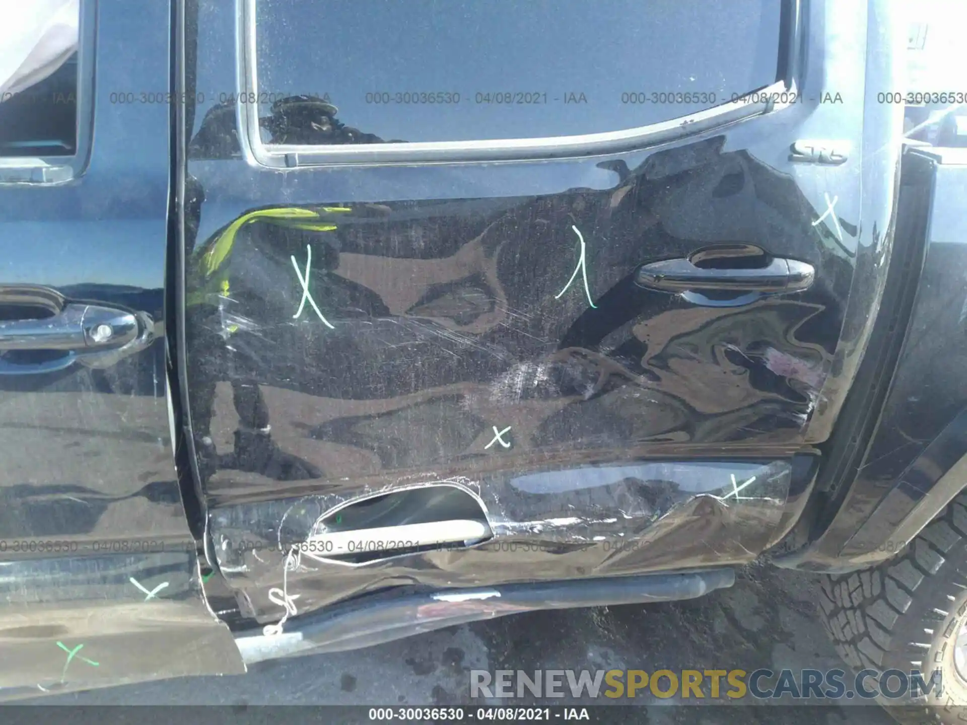 6 Photograph of a damaged car 5TFAX5GN1MX192248 TOYOTA TACOMA 2WD 2021