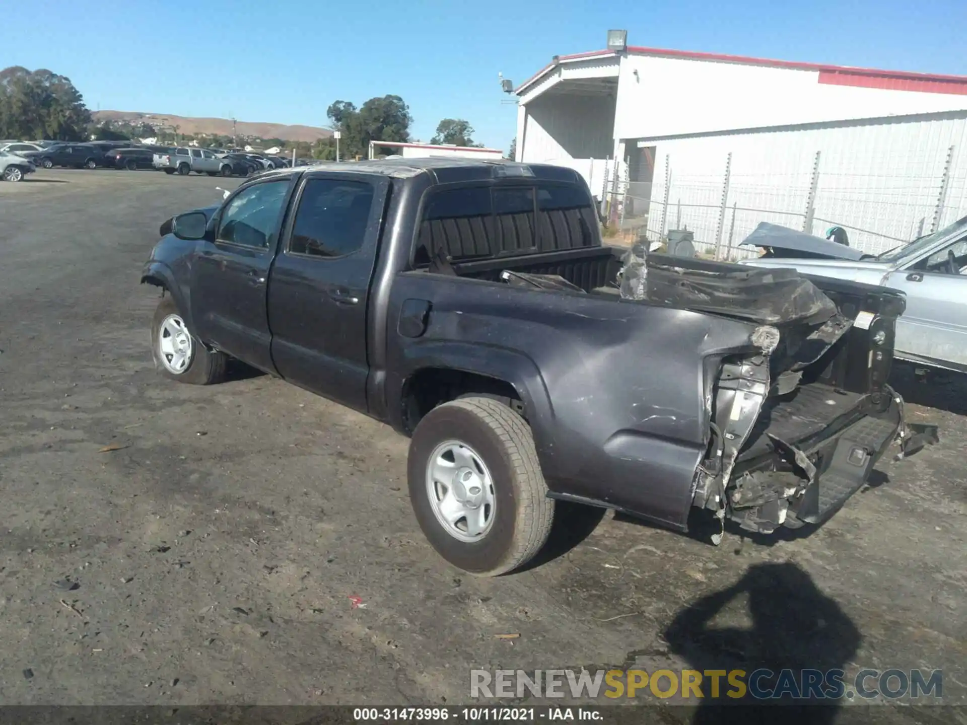 3 Photograph of a damaged car 5TFAX5GN1MX193237 TOYOTA TACOMA 2WD 2021