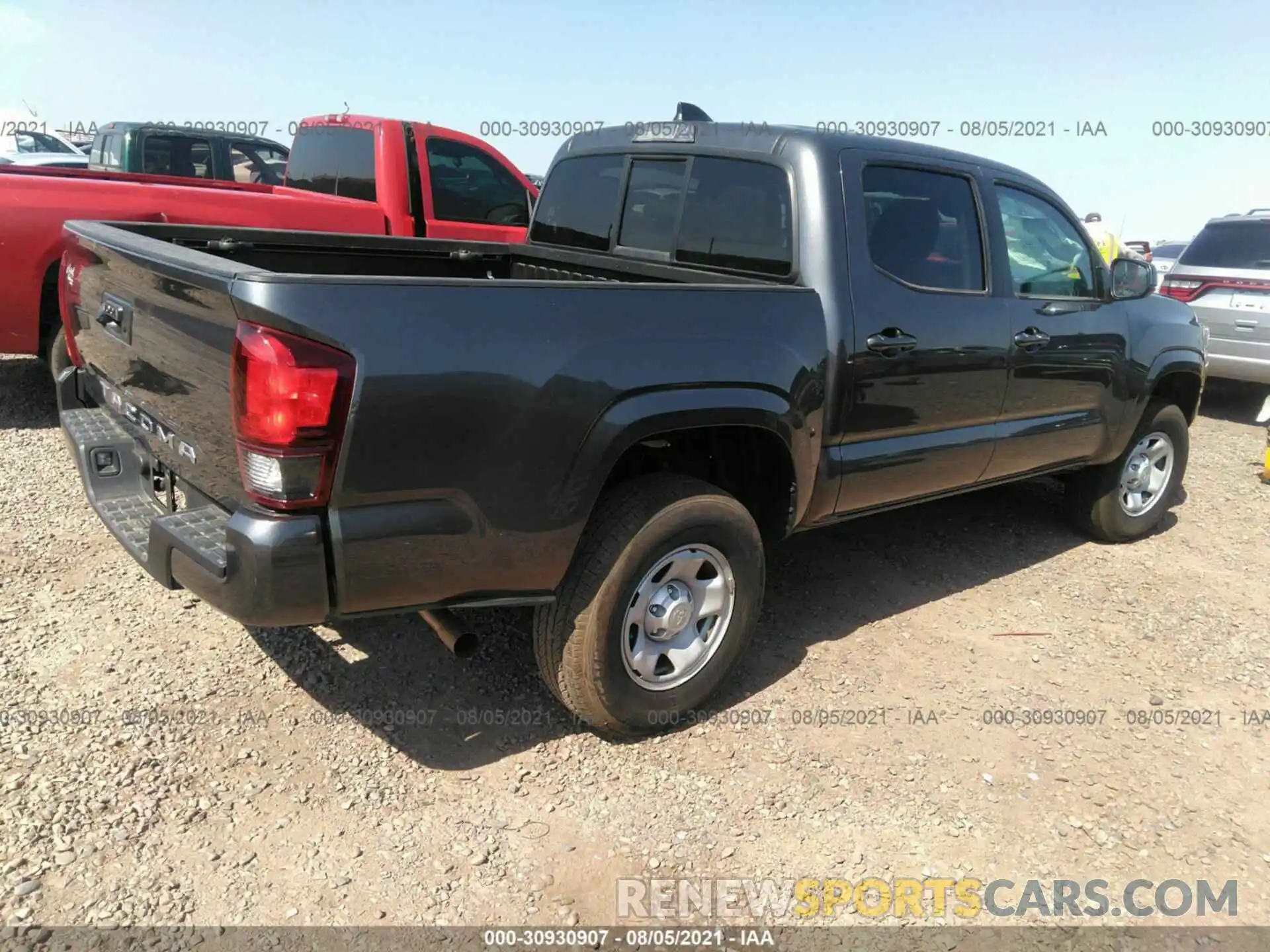 4 Photograph of a damaged car 5TFAX5GN1MX194713 TOYOTA TACOMA 2WD 2021