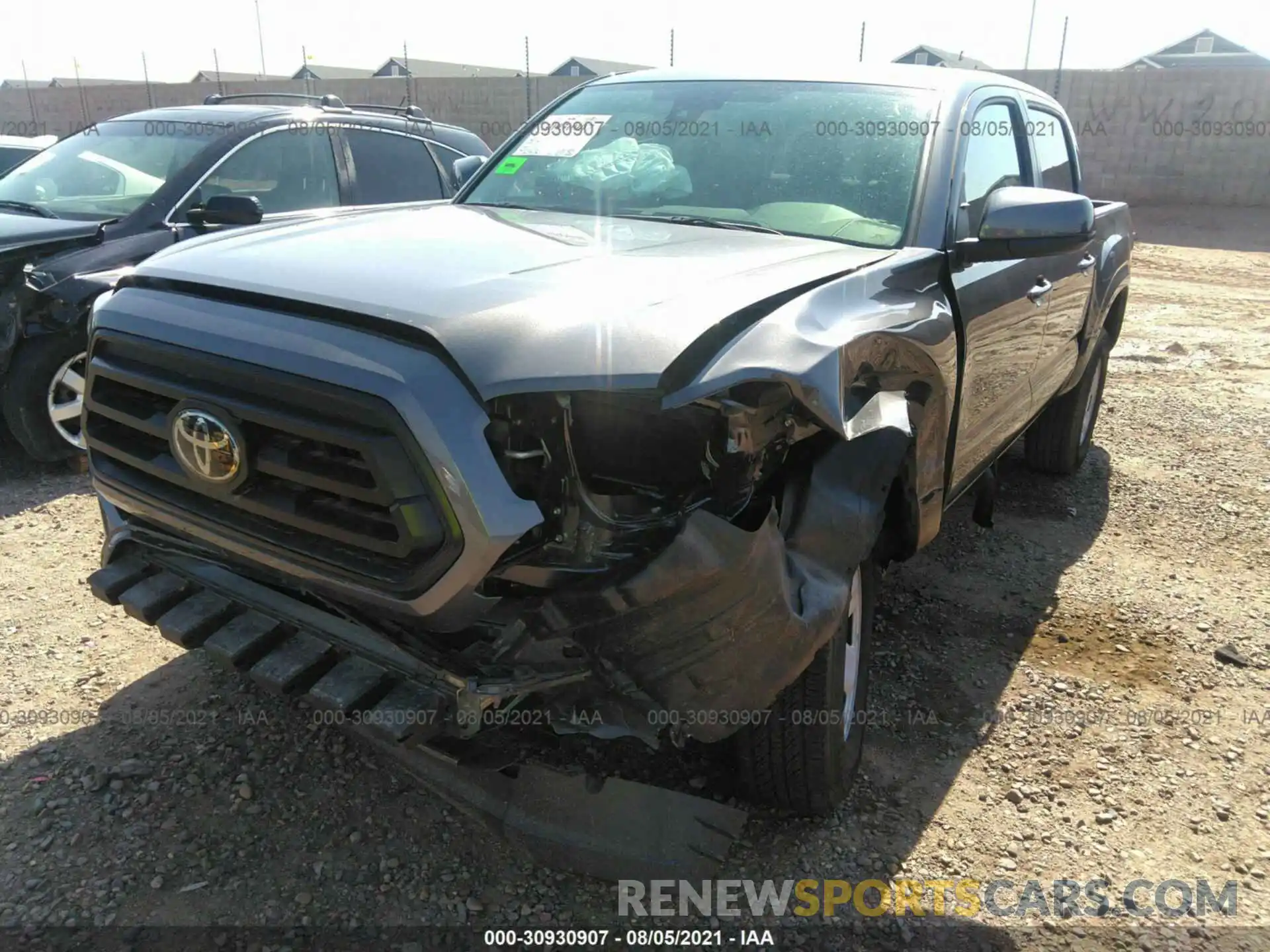 6 Photograph of a damaged car 5TFAX5GN1MX194713 TOYOTA TACOMA 2WD 2021