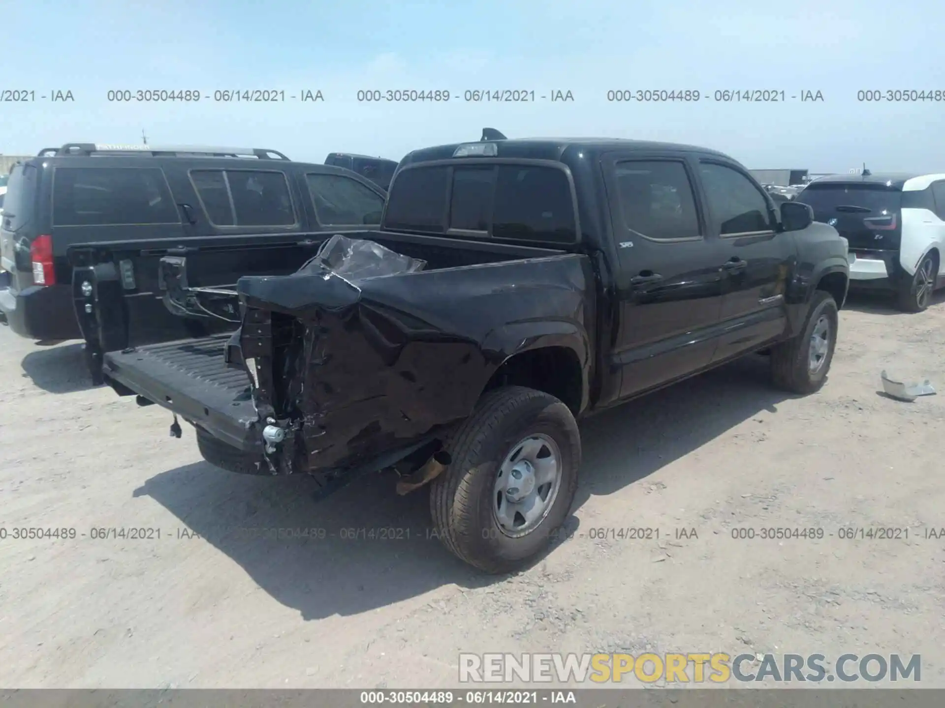 4 Photograph of a damaged car 5TFAX5GN2MX189844 TOYOTA TACOMA 2WD 2021