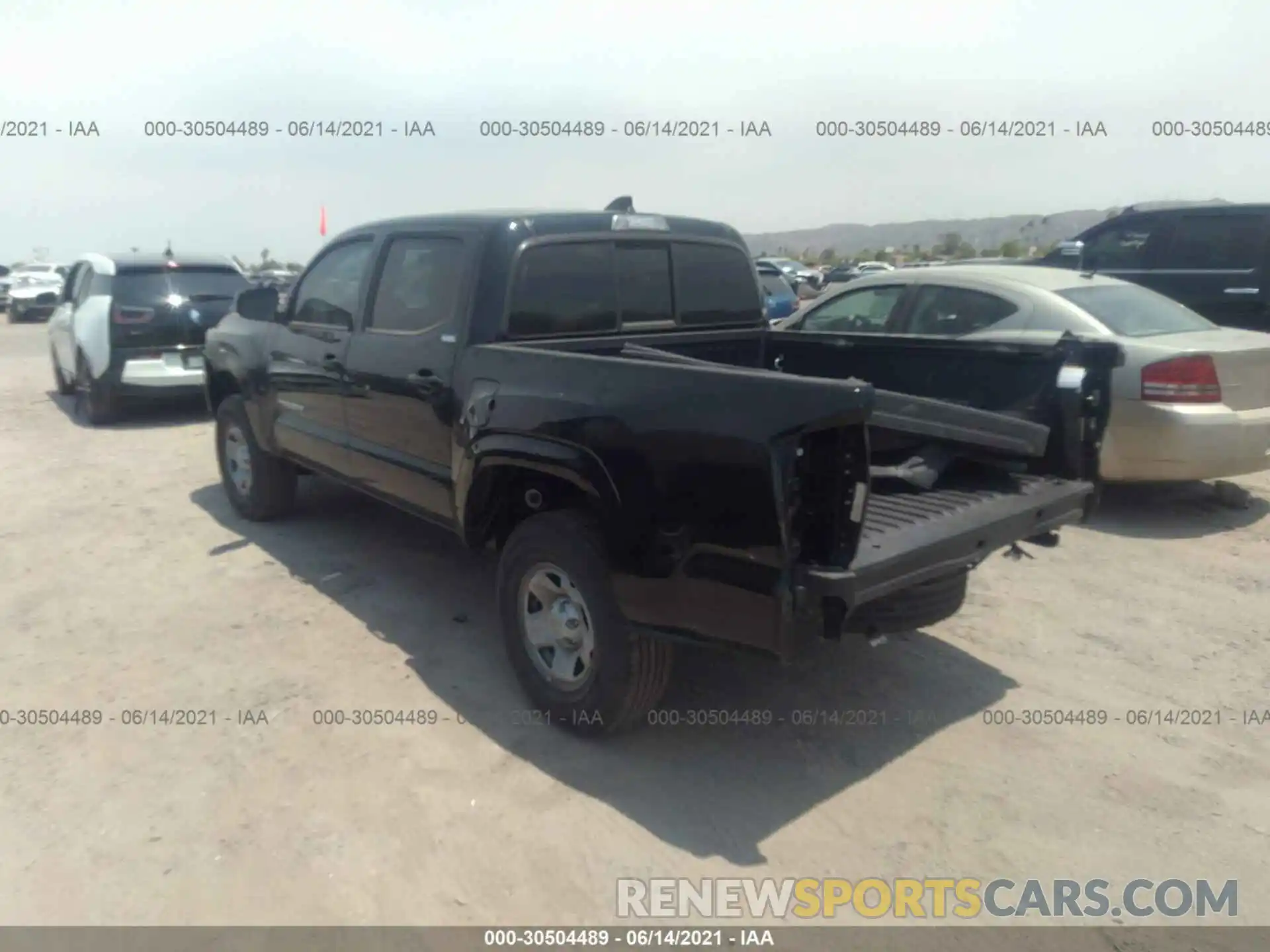 6 Photograph of a damaged car 5TFAX5GN2MX189844 TOYOTA TACOMA 2WD 2021