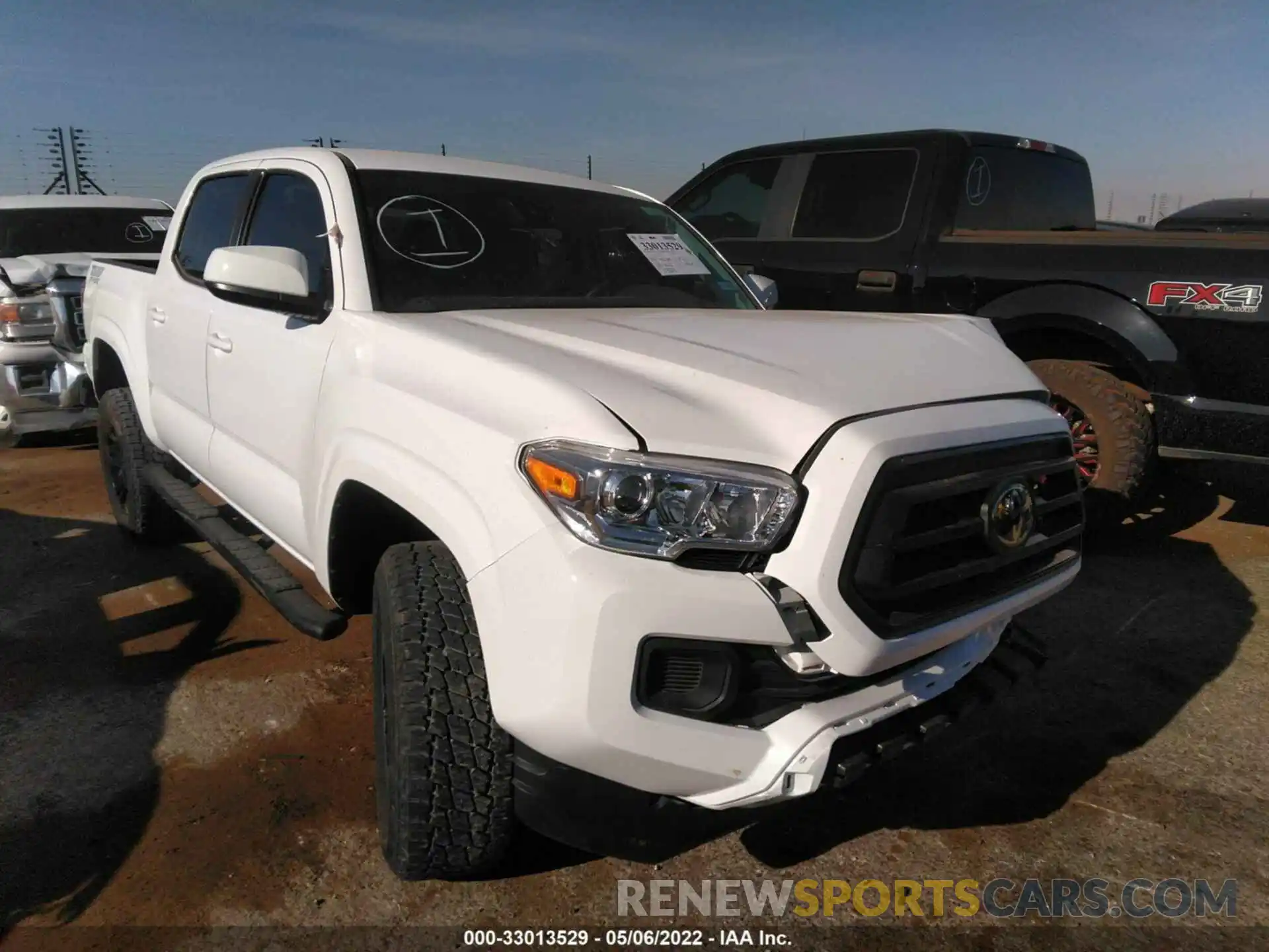 1 Фотография поврежденного автомобиля 5TFAX5GN2MX191528 TOYOTA TACOMA 2WD 2021