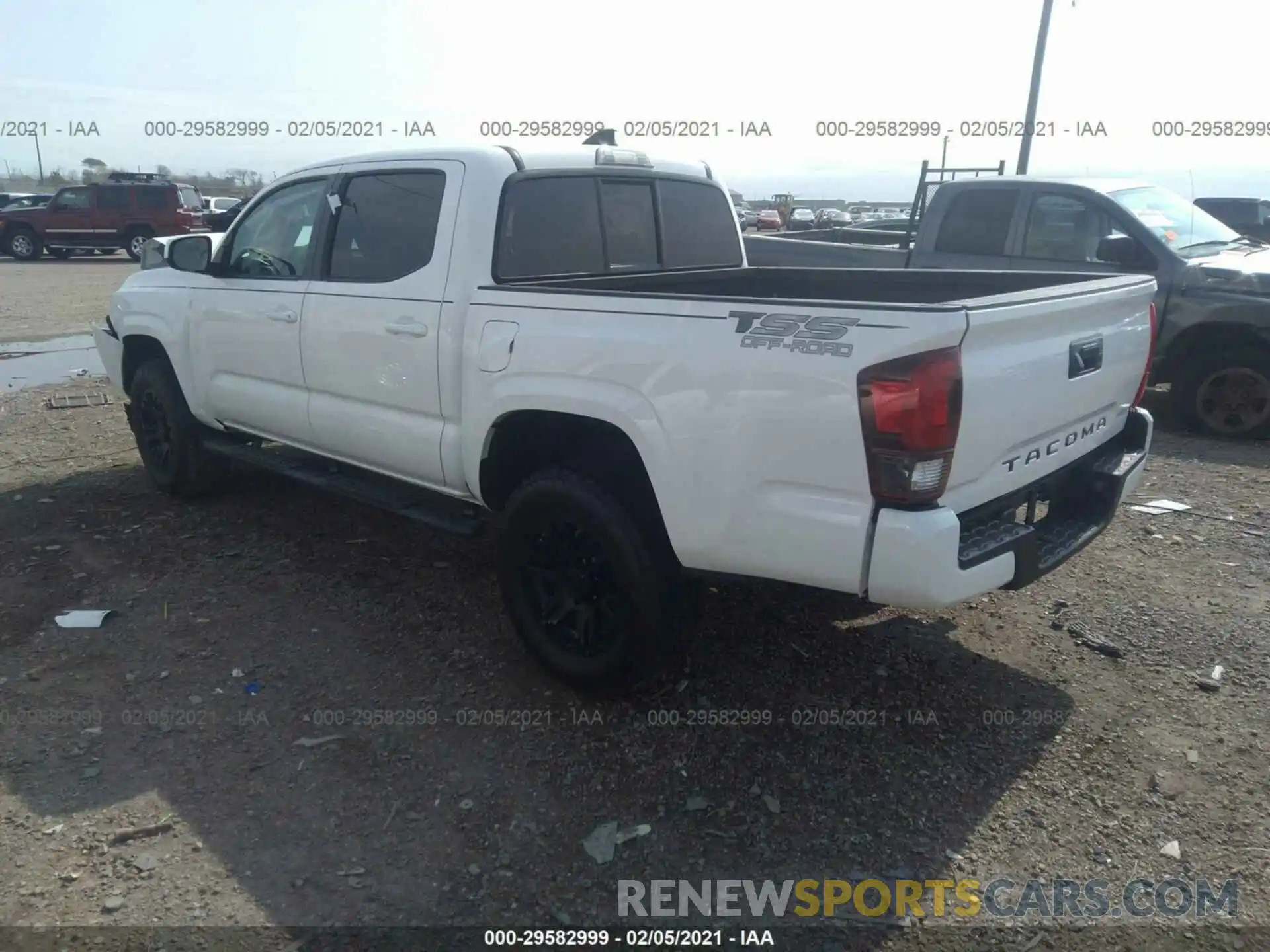 3 Photograph of a damaged car 5TFAX5GN2MX192209 TOYOTA TACOMA 2WD 2021