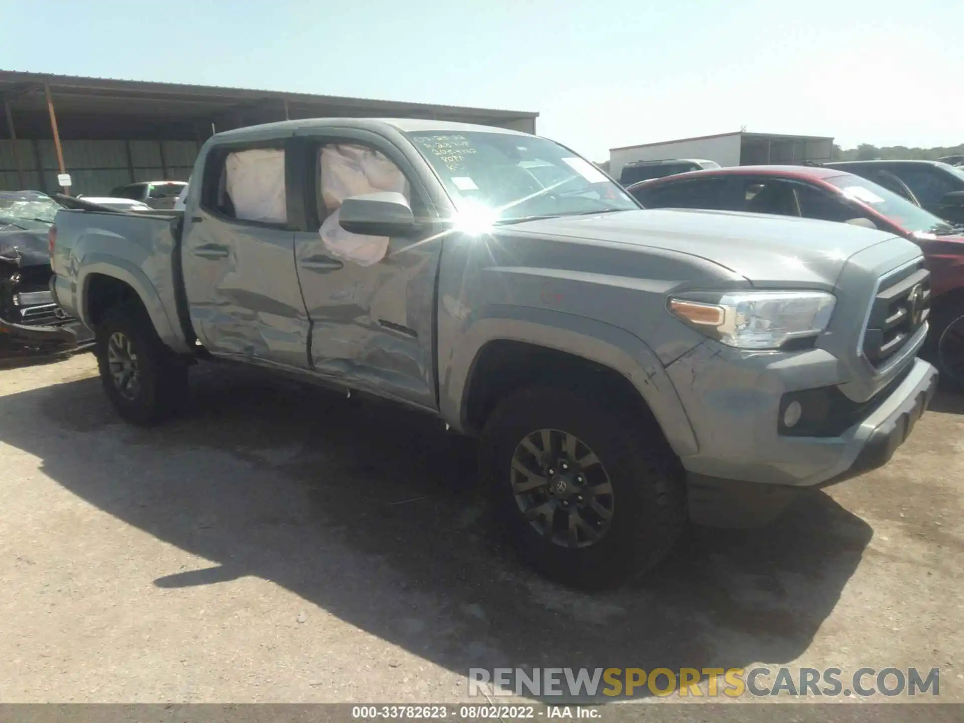 1 Photograph of a damaged car 5TFAX5GN3MX190081 TOYOTA TACOMA 2WD 2021