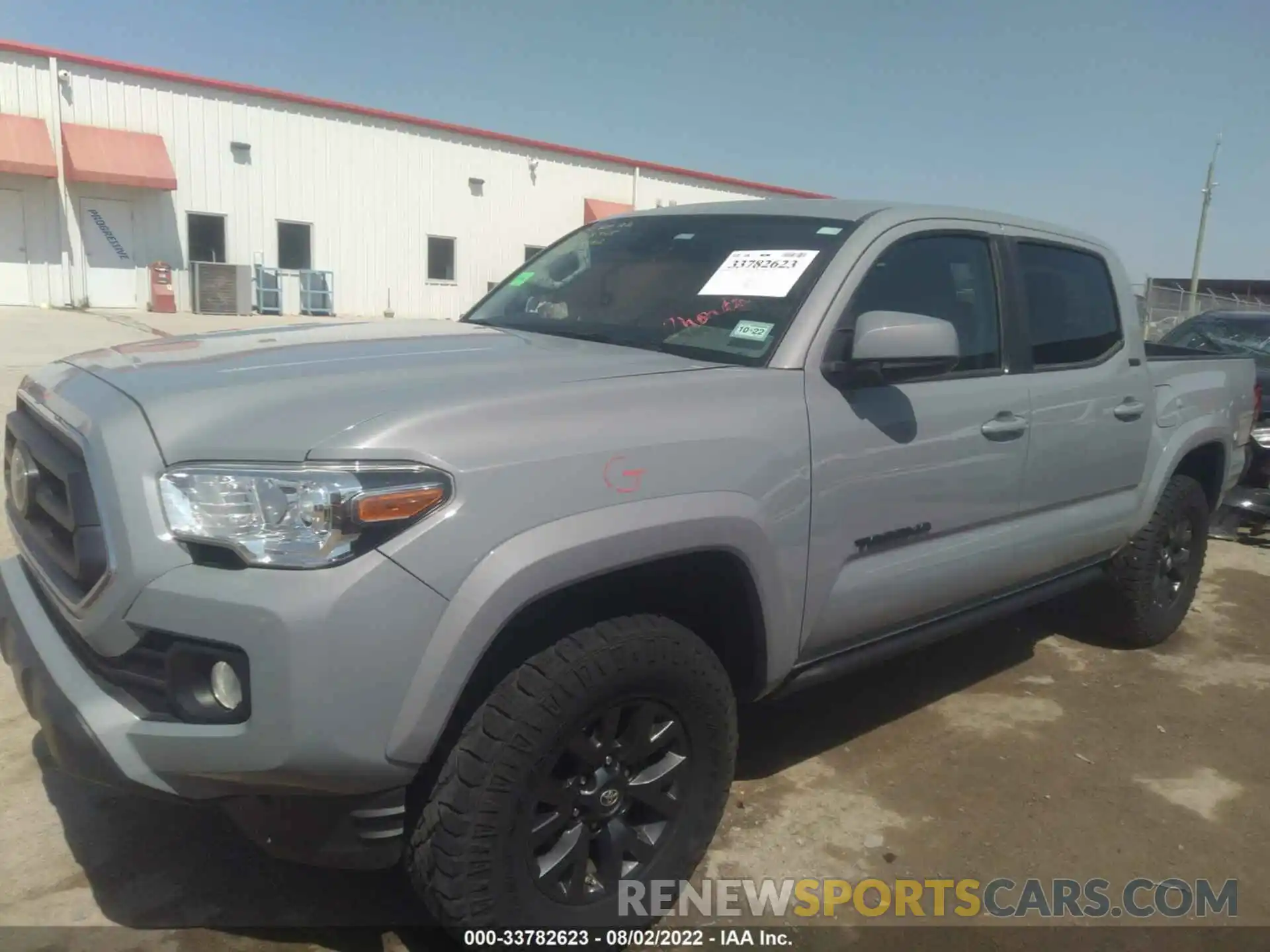 2 Photograph of a damaged car 5TFAX5GN3MX190081 TOYOTA TACOMA 2WD 2021