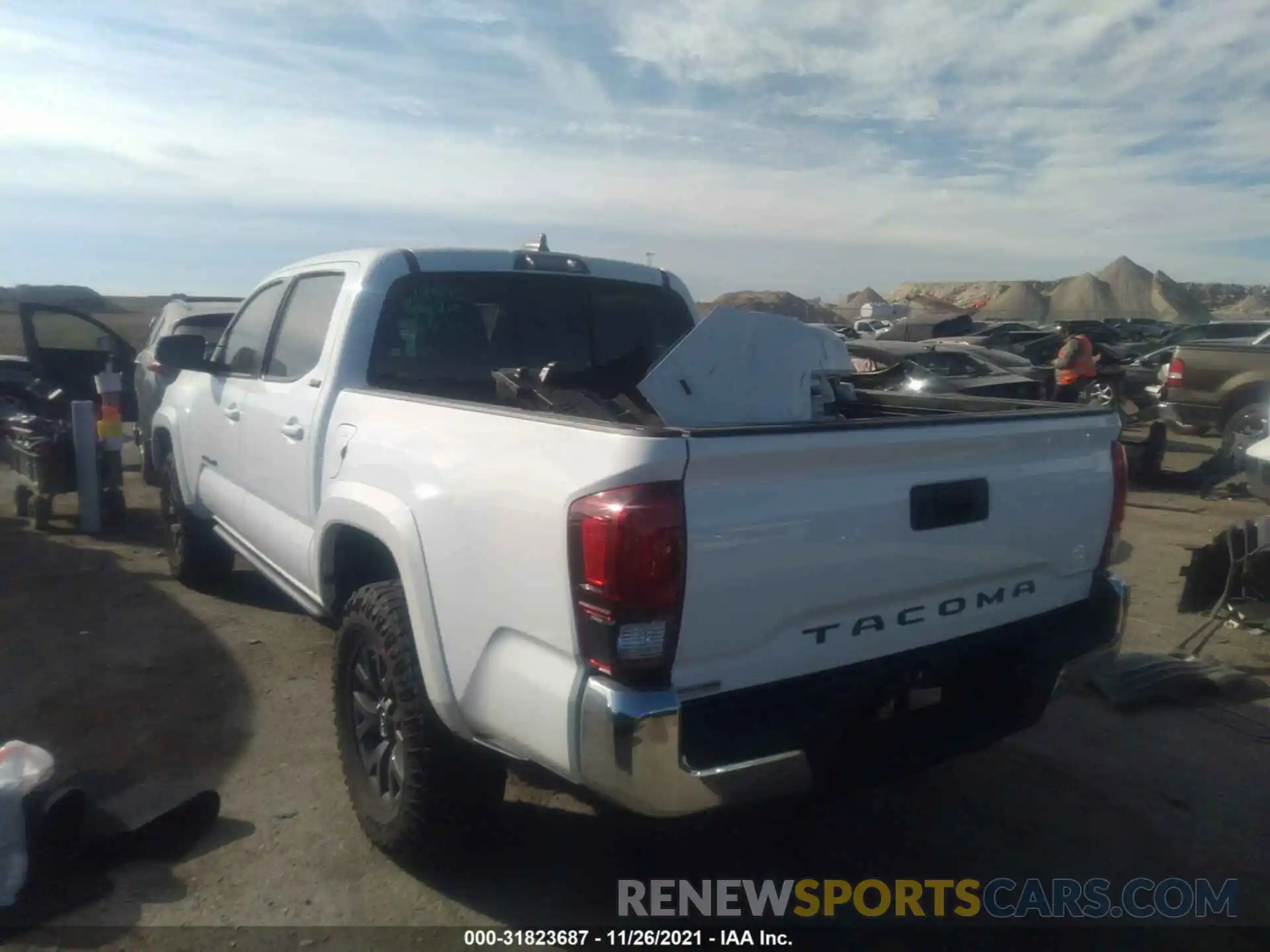 3 Photograph of a damaged car 5TFAX5GN3MX190887 TOYOTA TACOMA 2WD 2021