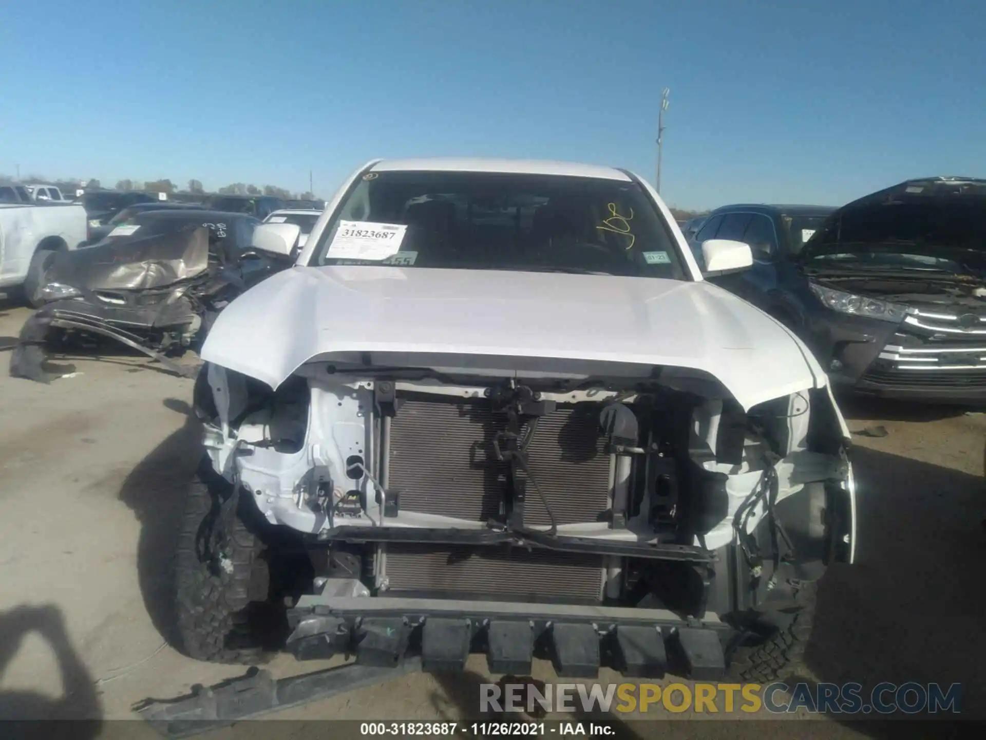 6 Photograph of a damaged car 5TFAX5GN3MX190887 TOYOTA TACOMA 2WD 2021