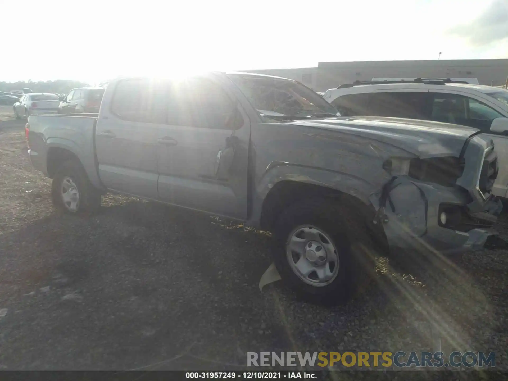 1 Photograph of a damaged car 5TFAX5GN4MX189974 TOYOTA TACOMA 2WD 2021