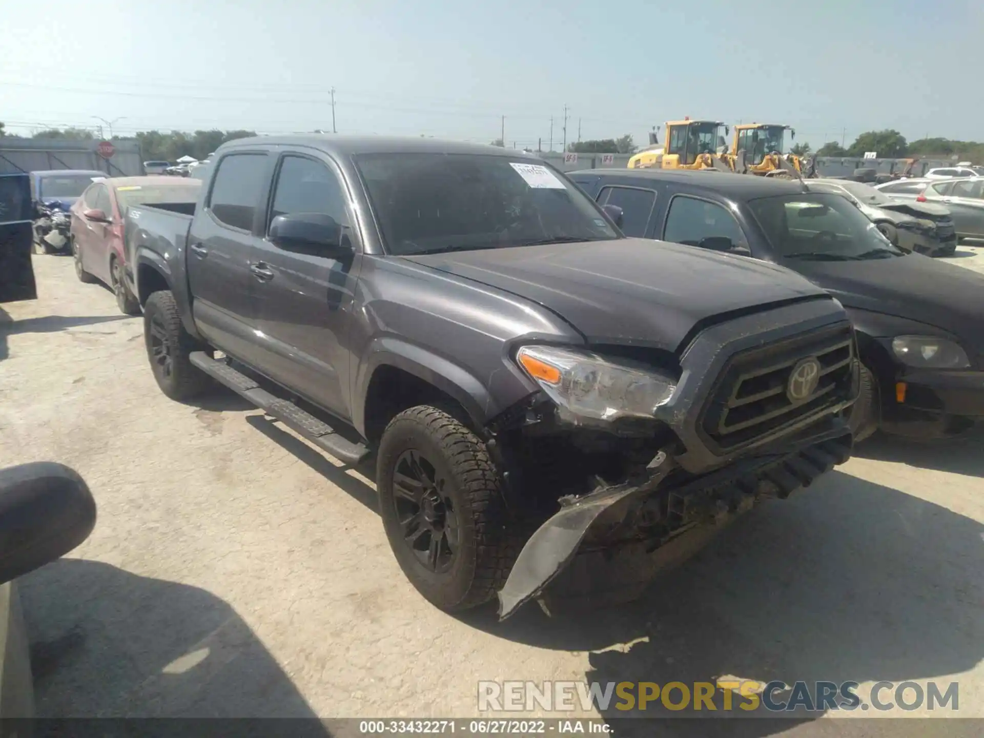 1 Фотография поврежденного автомобиля 5TFAX5GN4MX194527 TOYOTA TACOMA 2WD 2021