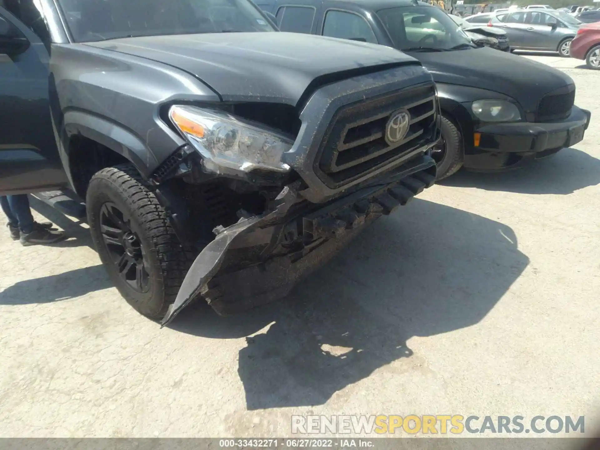 6 Фотография поврежденного автомобиля 5TFAX5GN4MX194527 TOYOTA TACOMA 2WD 2021