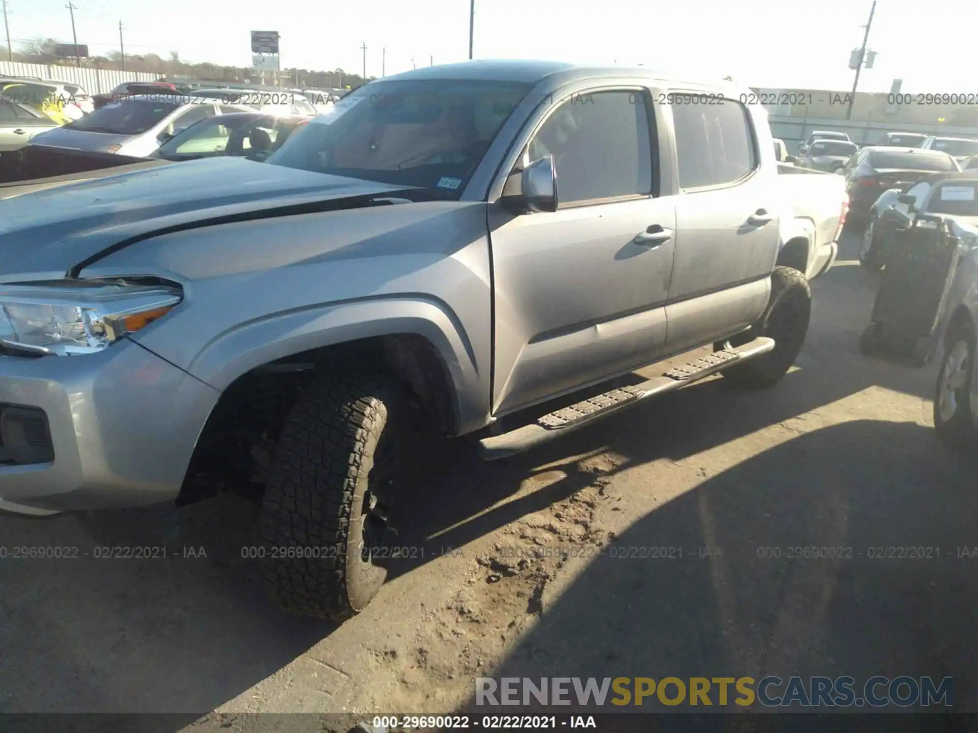 2 Photograph of a damaged car 5TFAX5GN5MX191426 TOYOTA TACOMA 2WD 2021