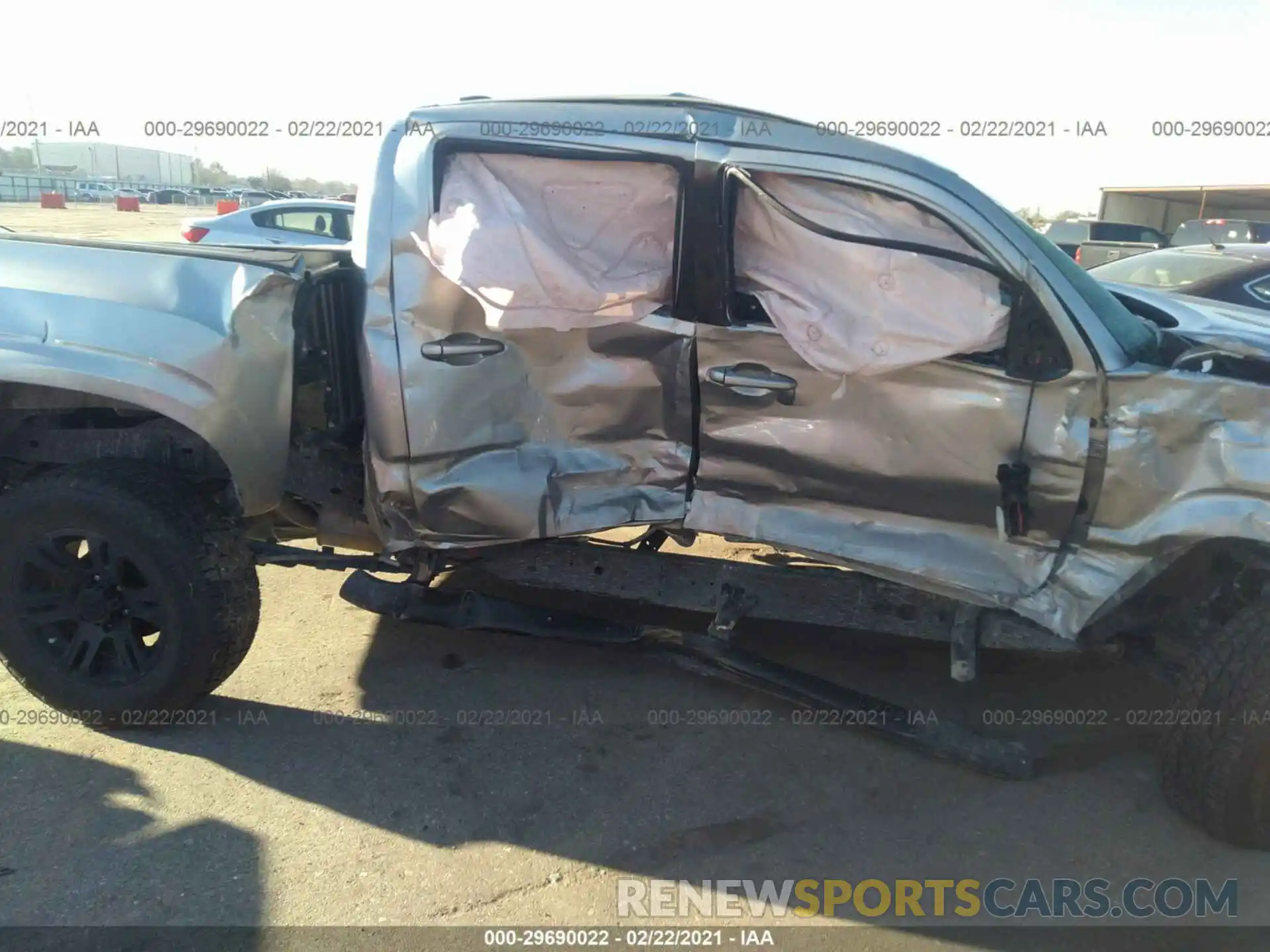 6 Photograph of a damaged car 5TFAX5GN5MX191426 TOYOTA TACOMA 2WD 2021