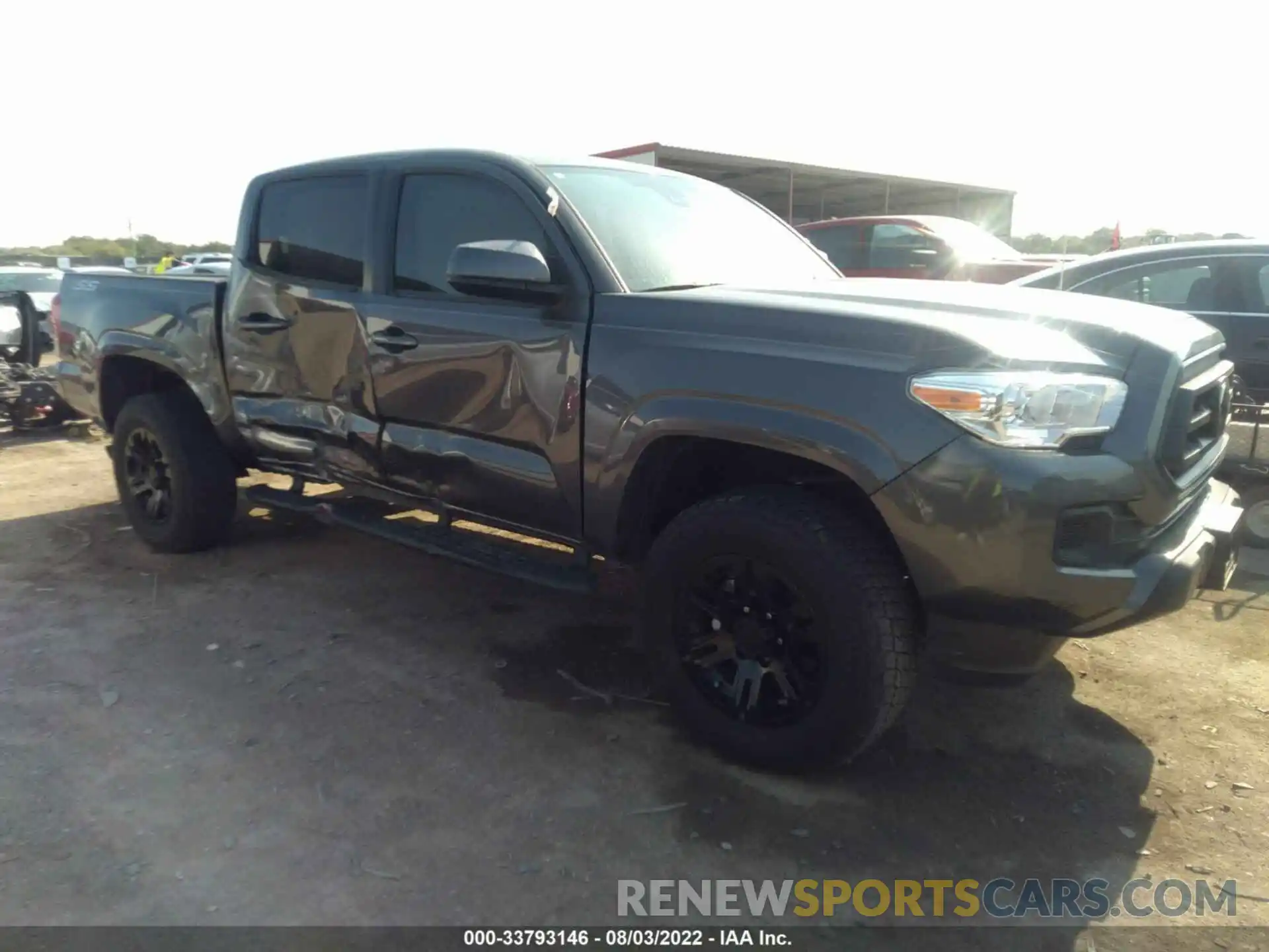 1 Photograph of a damaged car 5TFAX5GN5MX194004 TOYOTA TACOMA 2WD 2021