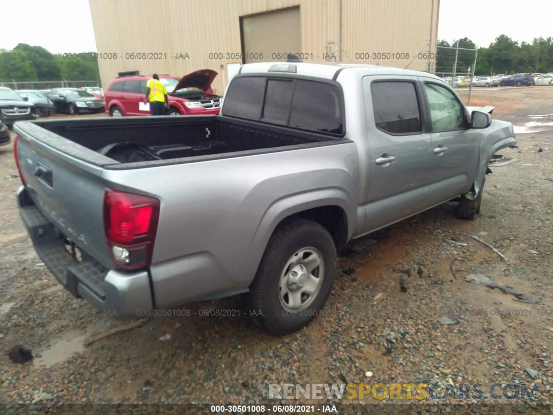 4 Photograph of a damaged car 5TFAX5GN5MX194066 TOYOTA TACOMA 2WD 2021