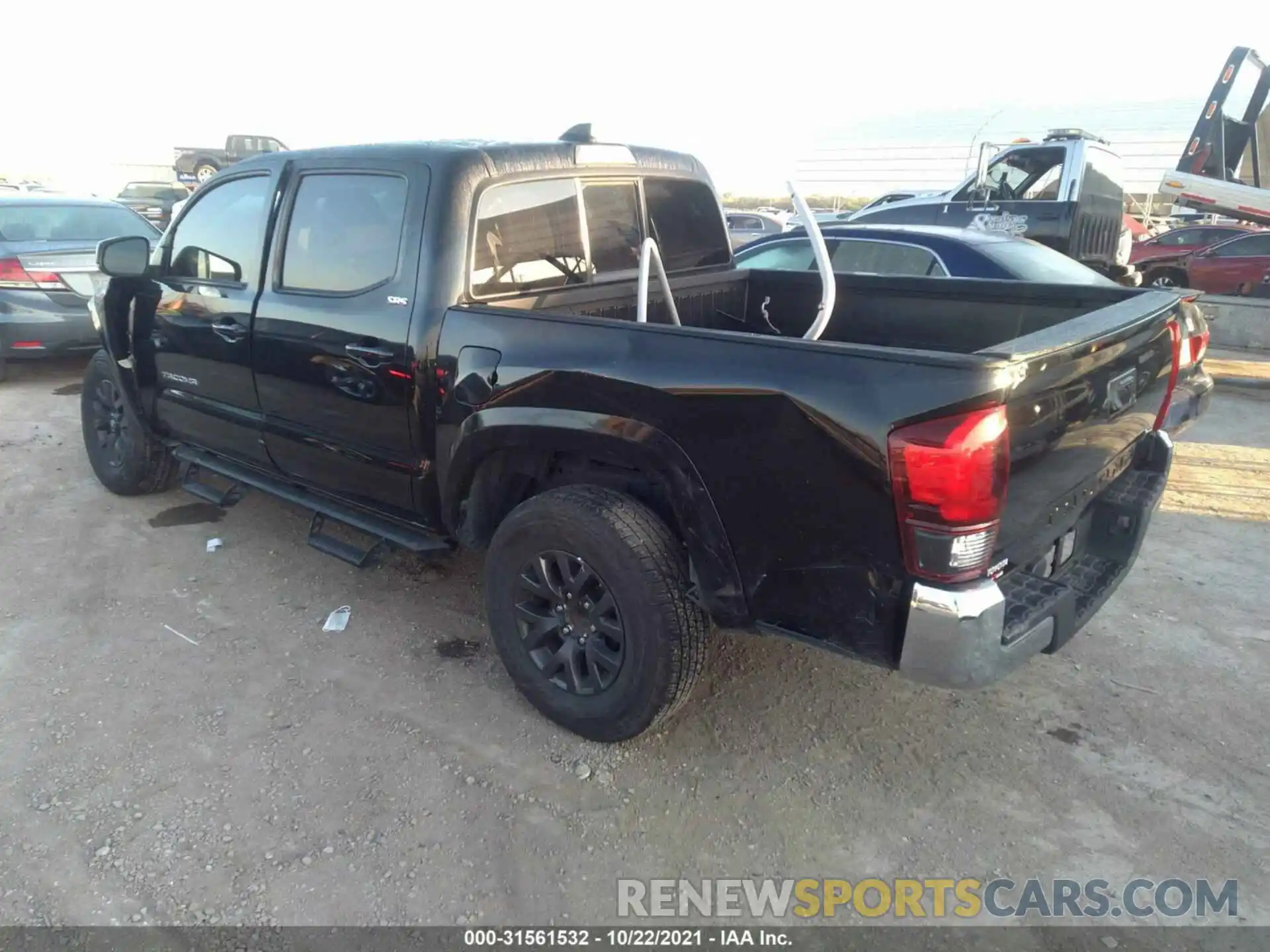 3 Photograph of a damaged car 5TFAX5GN8MX189511 TOYOTA TACOMA 2WD 2021