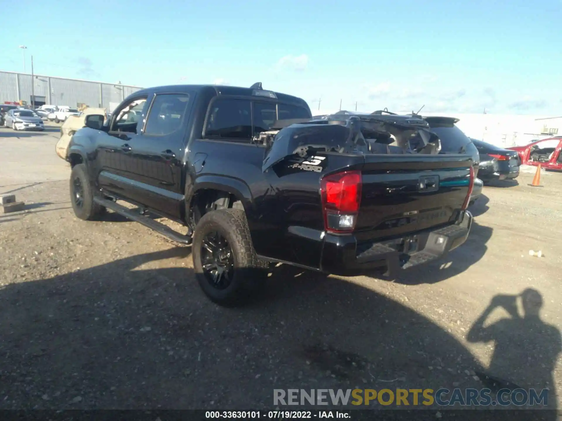 3 Фотография поврежденного автомобиля 5TFAX5GN8MX191419 TOYOTA TACOMA 2WD 2021