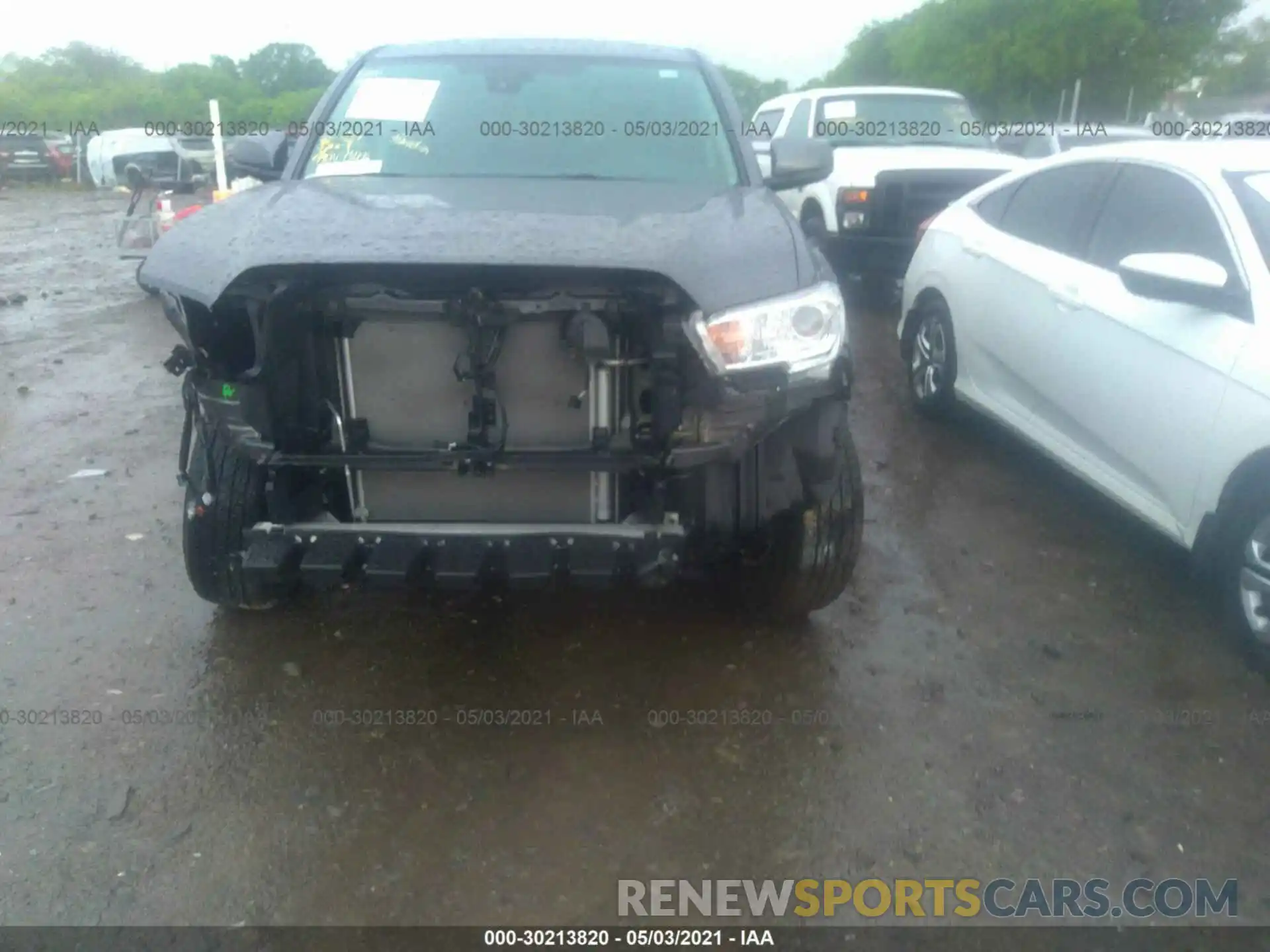 6 Photograph of a damaged car 5TFAX5GN8MX193722 TOYOTA TACOMA 2WD 2021