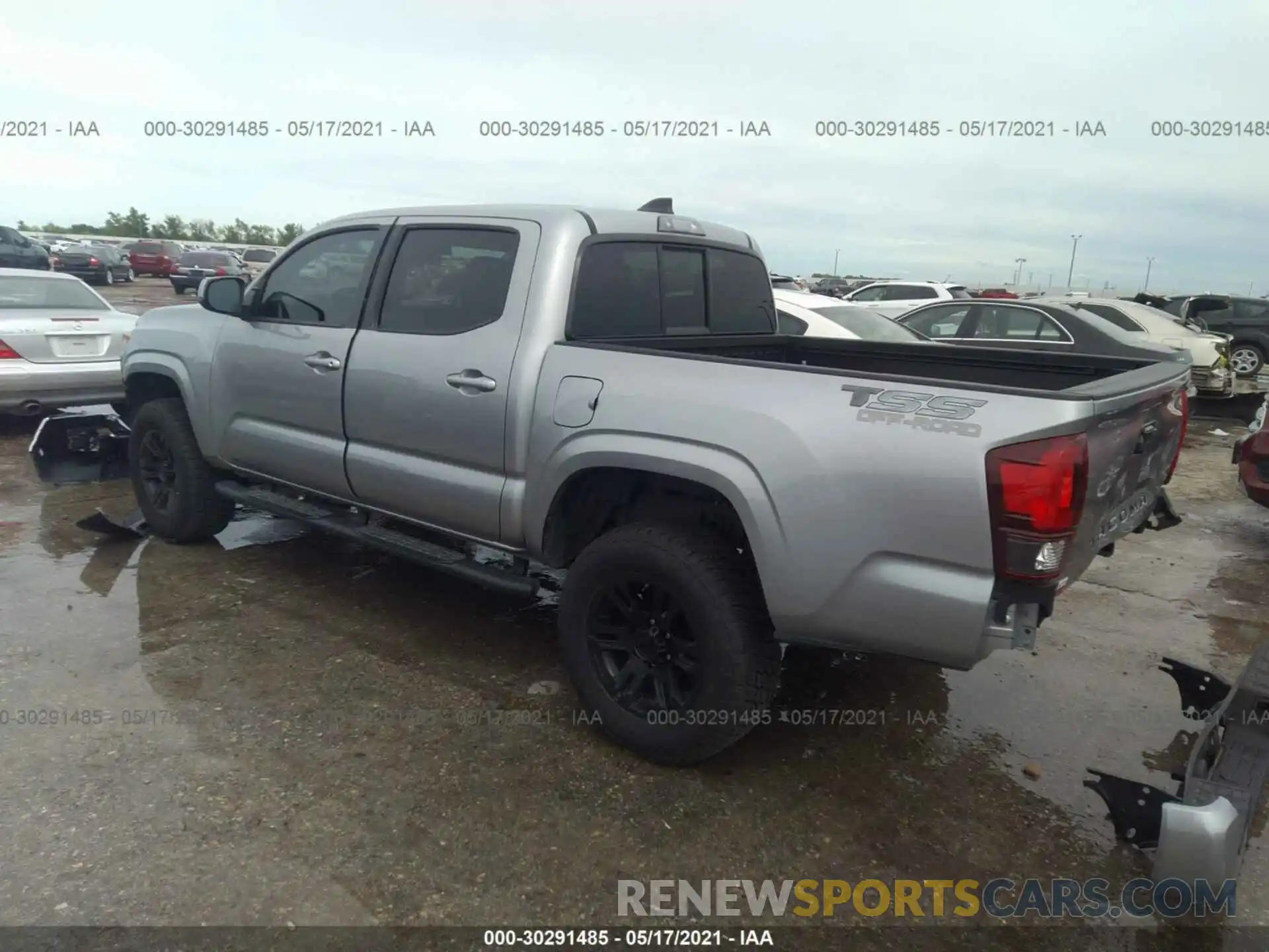 3 Photograph of a damaged car 5TFAX5GN9MX189081 TOYOTA TACOMA 2WD 2021