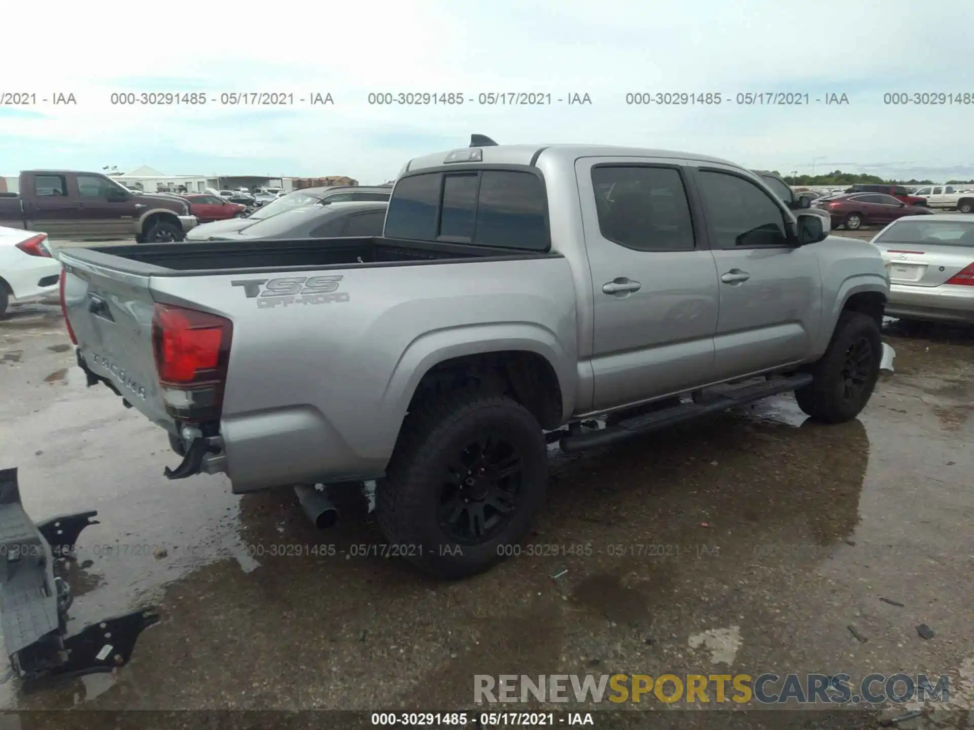 4 Photograph of a damaged car 5TFAX5GN9MX189081 TOYOTA TACOMA 2WD 2021