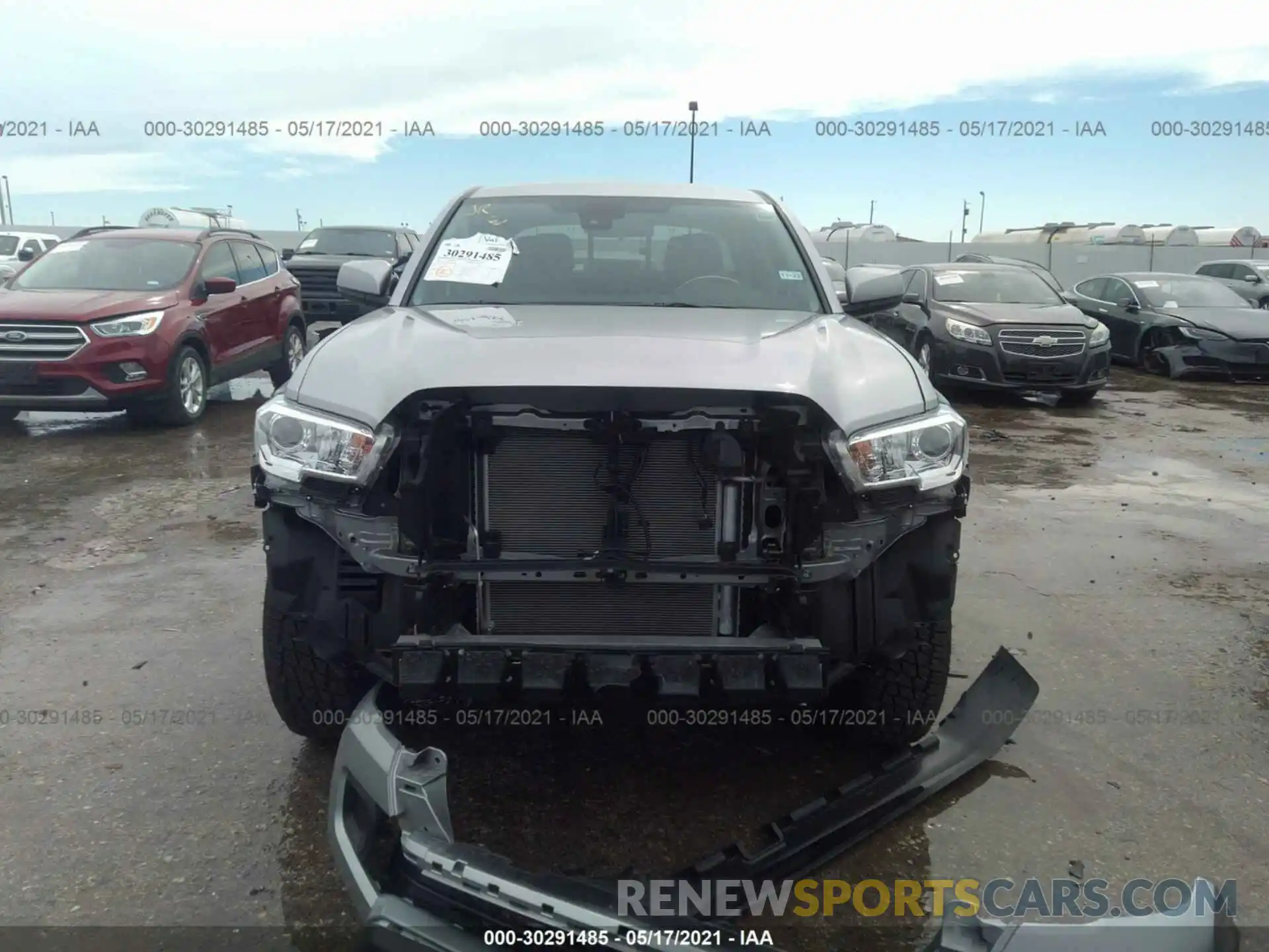 6 Photograph of a damaged car 5TFAX5GN9MX189081 TOYOTA TACOMA 2WD 2021