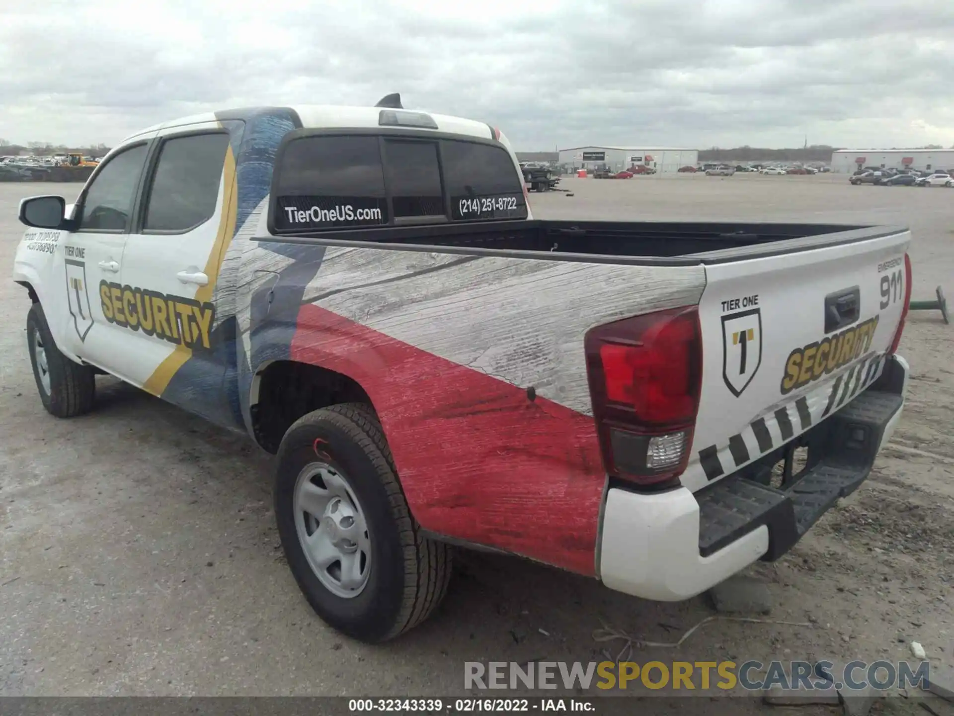 3 Photograph of a damaged car 5TFAX5GN9MX194037 TOYOTA TACOMA 2WD 2021