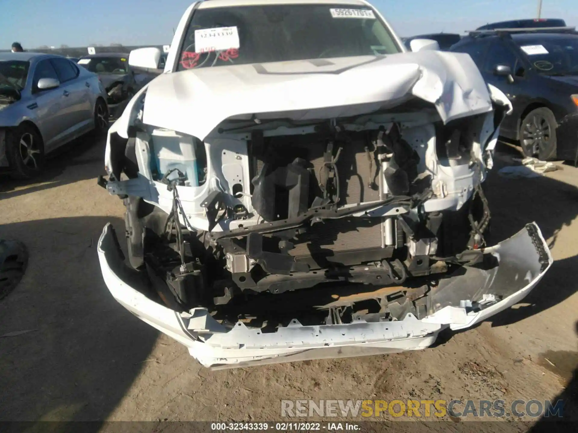 6 Photograph of a damaged car 5TFAX5GN9MX194037 TOYOTA TACOMA 2WD 2021