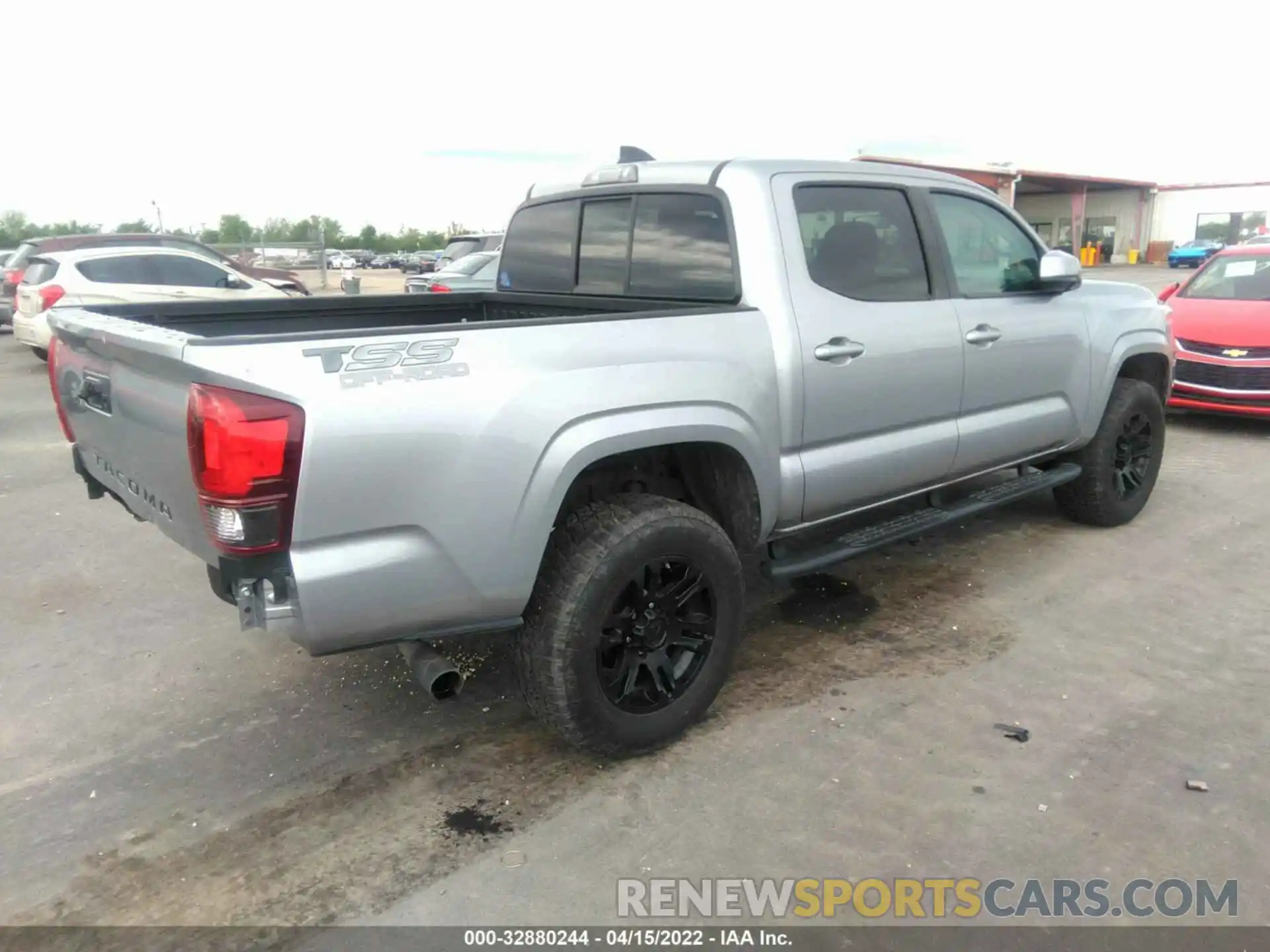 4 Photograph of a damaged car 5TFAX5GNXMX190434 TOYOTA TACOMA 2WD 2021