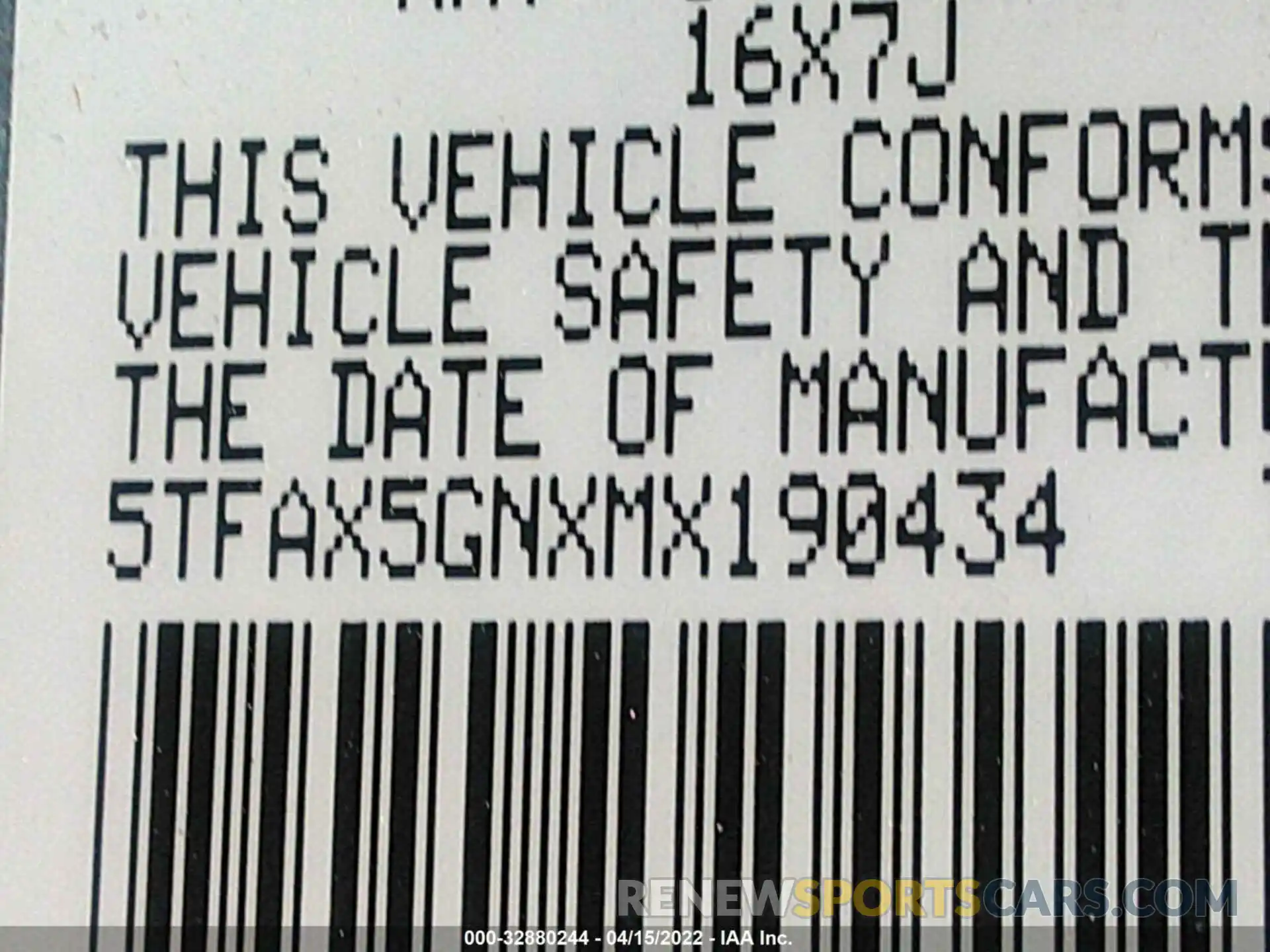 9 Photograph of a damaged car 5TFAX5GNXMX190434 TOYOTA TACOMA 2WD 2021