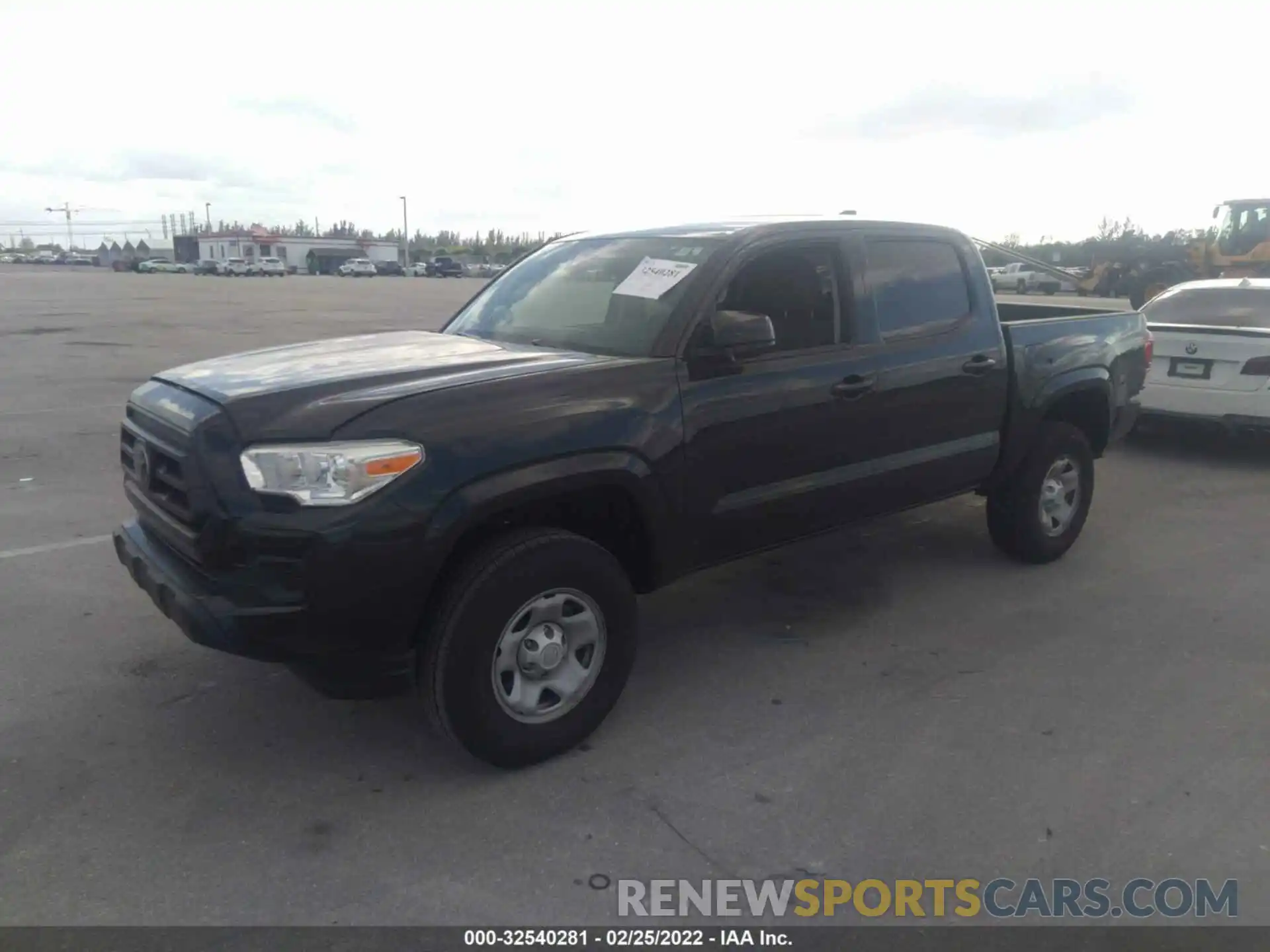 2 Photograph of a damaged car 5TFAX5GNXMX191115 TOYOTA TACOMA 2WD 2021