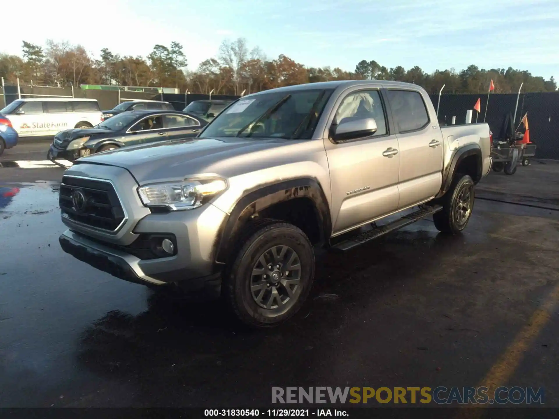 2 Фотография поврежденного автомобиля 5TFAZ5CN0MX096532 TOYOTA TACOMA 2WD 2021