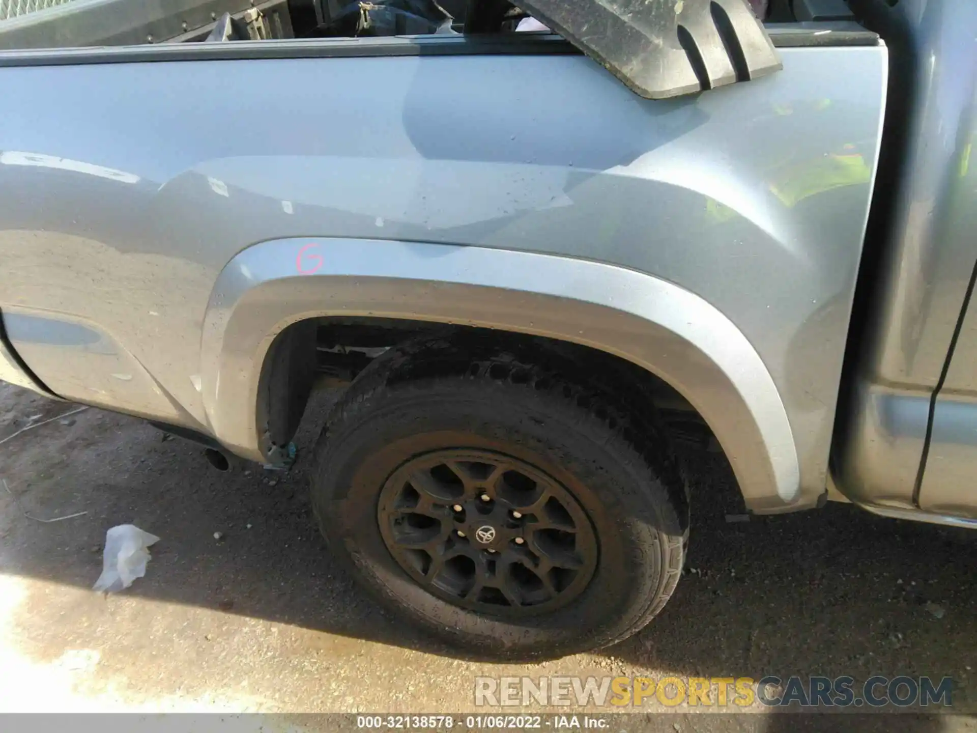 15 Photograph of a damaged car 5TFAZ5CN0MX105729 TOYOTA TACOMA 2WD 2021