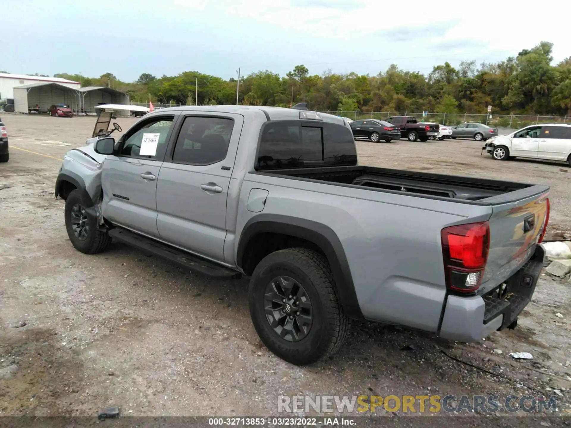 3 Photograph of a damaged car 5TFAZ5CN1MX100166 TOYOTA TACOMA 2WD 2021