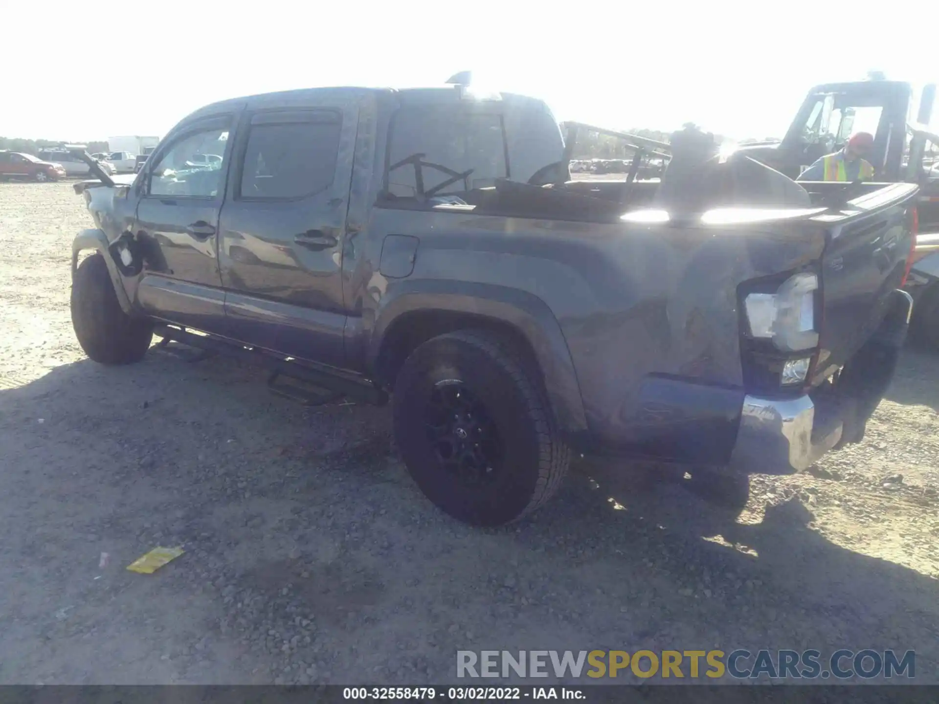 3 Photograph of a damaged car 5TFAZ5CN1MX100247 TOYOTA TACOMA 2WD 2021