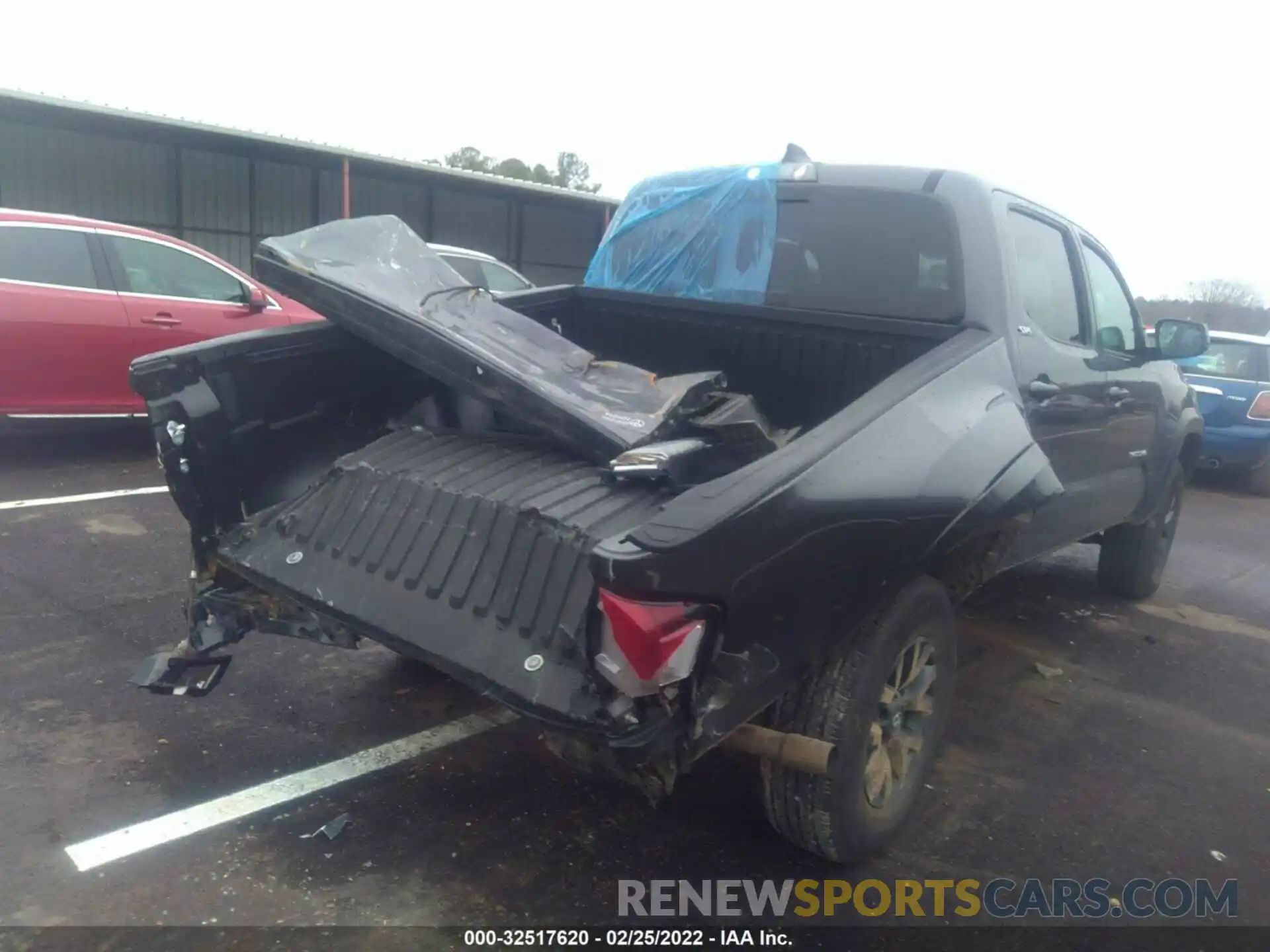 6 Фотография поврежденного автомобиля 5TFAZ5CN1MX102757 TOYOTA TACOMA 2WD 2021