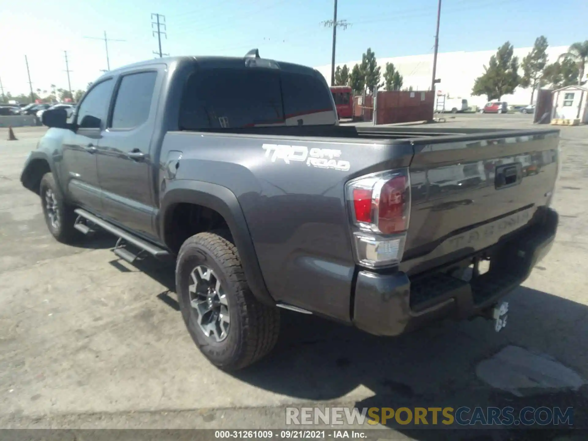 3 Photograph of a damaged car 5TFAZ5CN1MX111930 TOYOTA TACOMA 2WD 2021