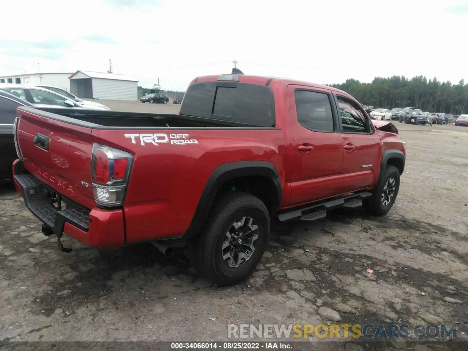 4 Фотография поврежденного автомобиля 5TFAZ5CN1MX114648 TOYOTA TACOMA 2WD 2021