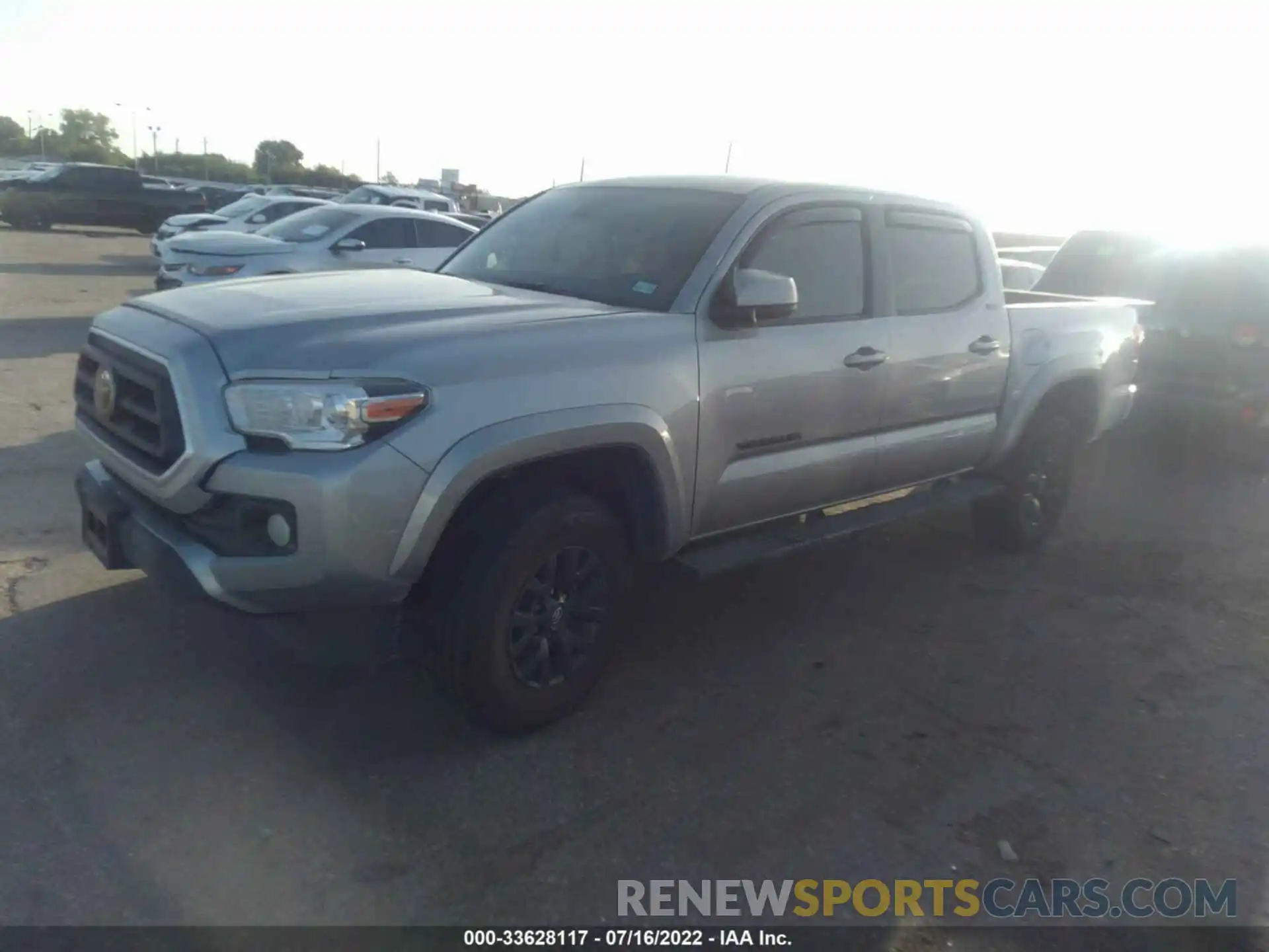 2 Photograph of a damaged car 5TFAZ5CN1MX115749 TOYOTA TACOMA 2WD 2021