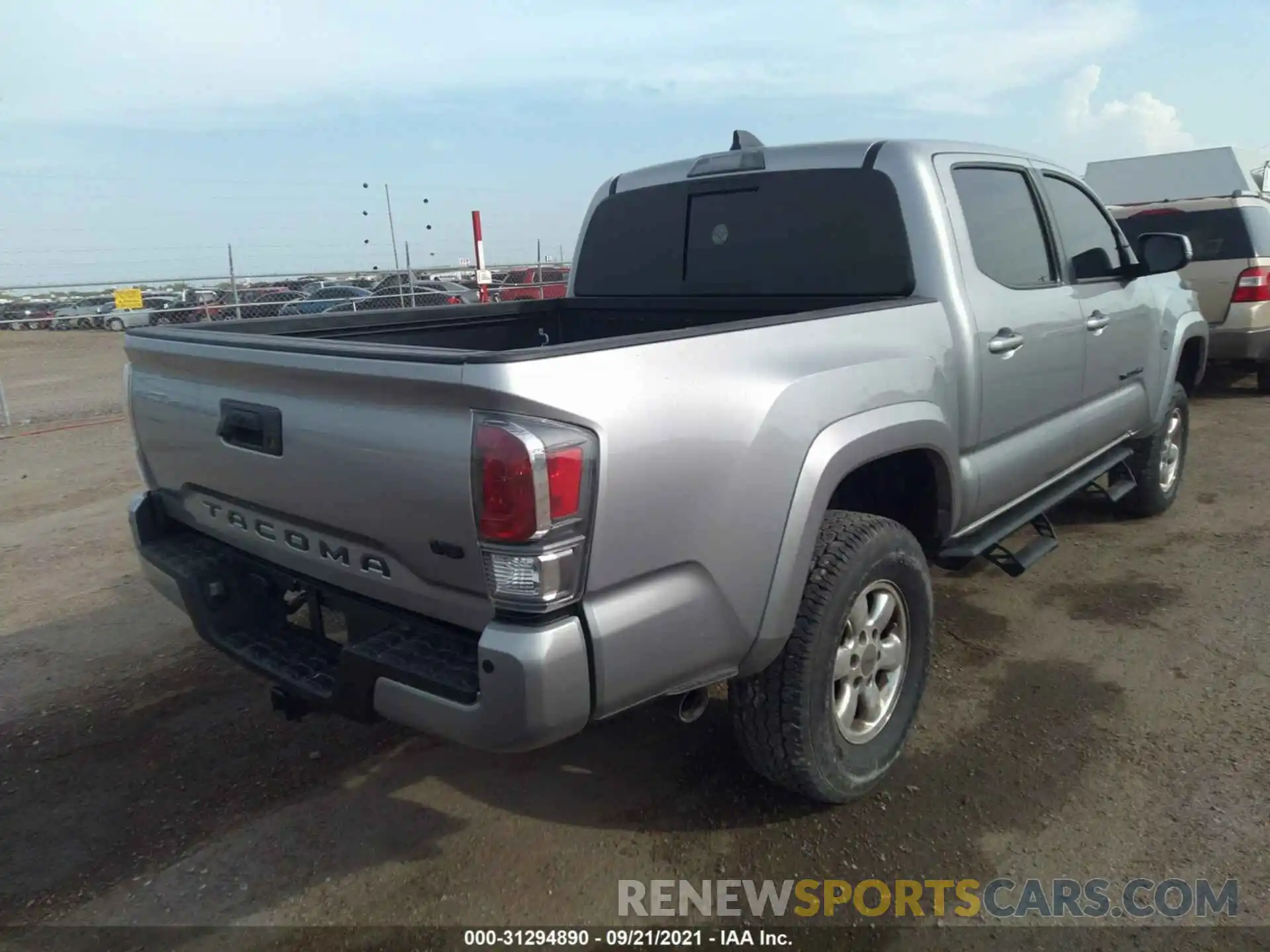 4 Photograph of a damaged car 5TFAZ5CN2MX099707 TOYOTA TACOMA 2WD 2021