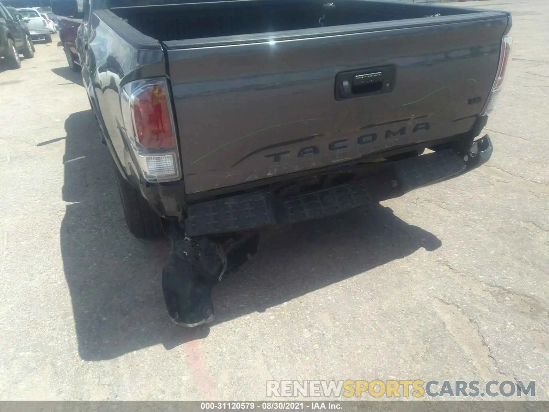 6 Photograph of a damaged car 5TFAZ5CN2MX101679 TOYOTA TACOMA 2WD 2021